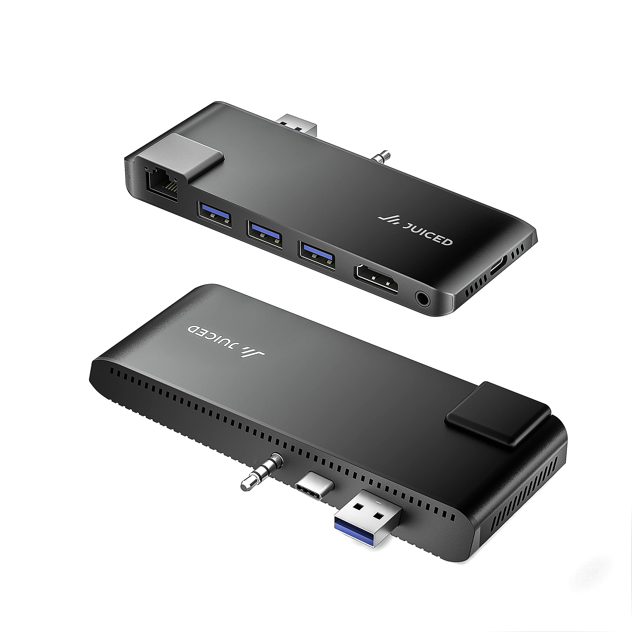 Impacthub   Surface Laptop 5 | 4 | 3 | Go   Multiport Utility Adapter   3X Usb A 10Gbps Ports | 4K Hdmi | 4K Usb C Display Alt M