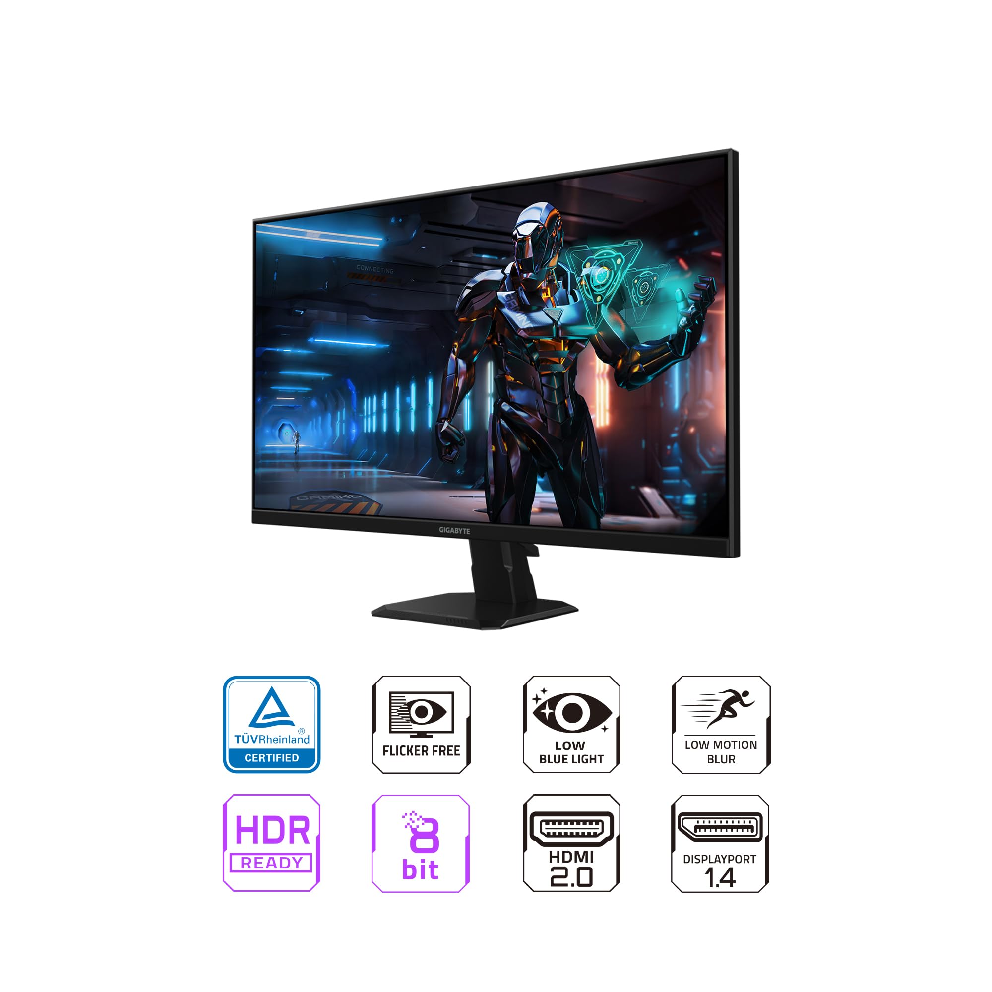 Gigabyte Gs27F 27 165Hz 1080P Gaming Monitor, 1920 X 1080 Ss Ips Display, 1Ms (Mprt) Response Time, Hdr Ready, Freesync Premium,