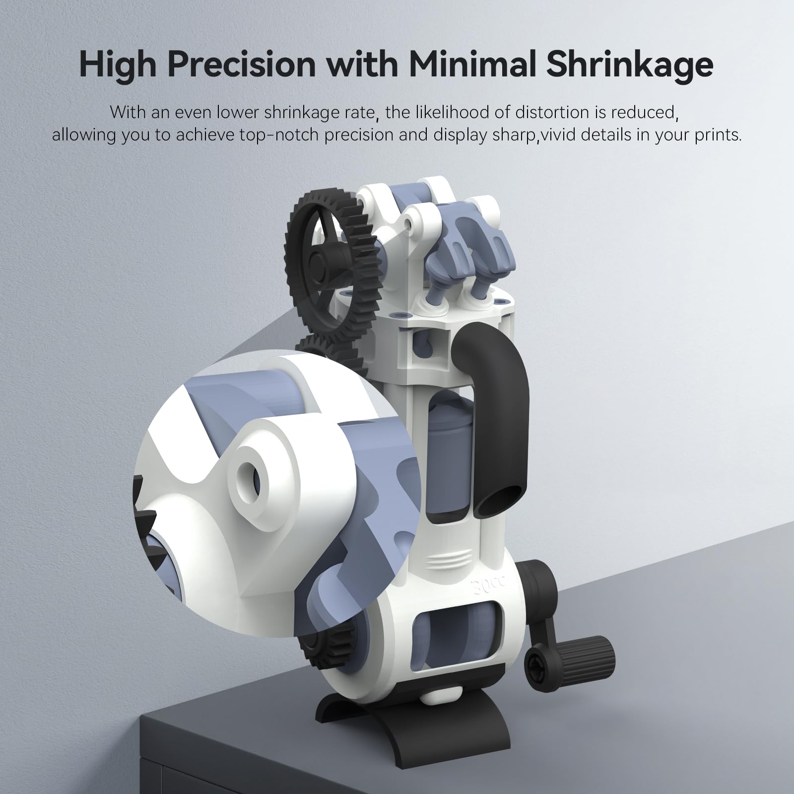 Anycubic Abs-Like Resin Pro 2, Upgraded 8K 3D Printer Resin With Enhanced Strength And Toughness, High Precision, Low Odor, Wide