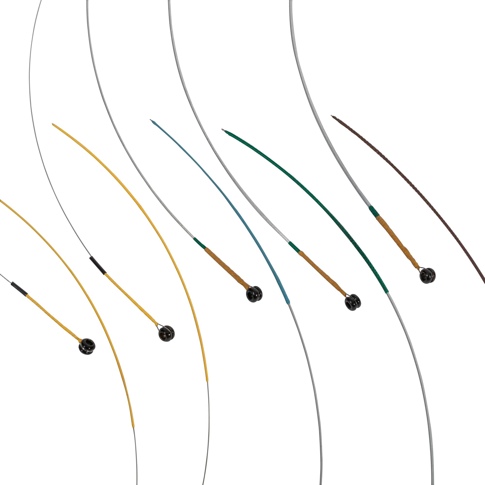 Mi&Vi Hamilton Violin Strings   3/4 Scale Full Set (G D A E) With Extra E String | Germany Steel | Ball End | Medium Gauge Tensi