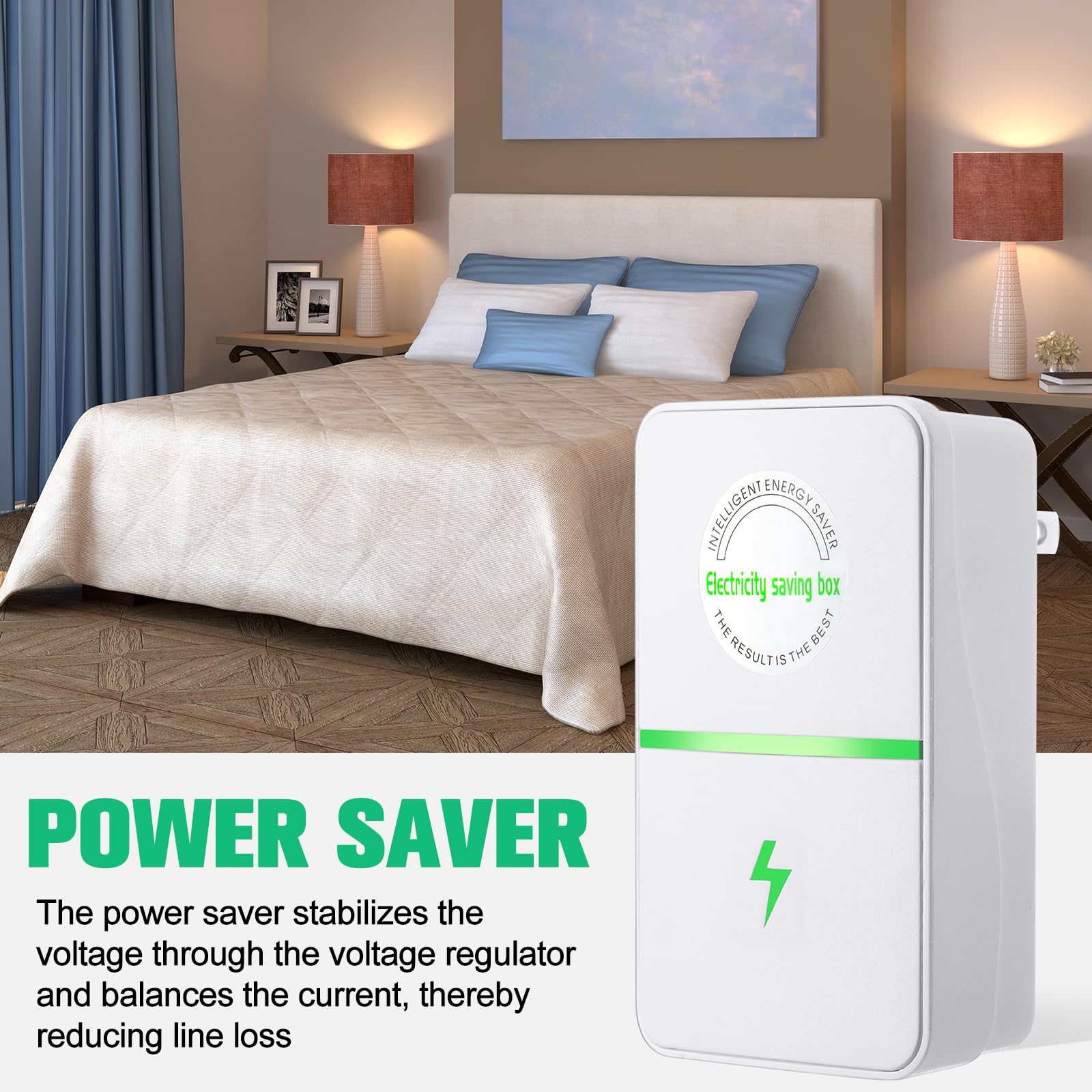 Kanayu 8 Pcs Power Saver Energy Saver Household Electricity Saving Box With Us Plug 90V 250V 30Kw Energy Saving Device For Elect