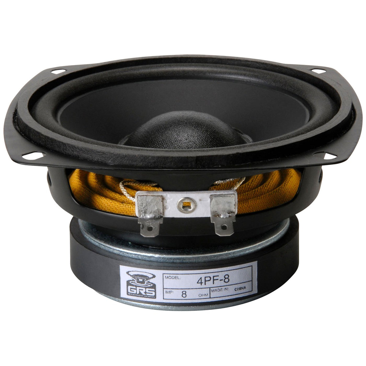 Grs 4Pf-8 4' Paper Cone Foam Surround Woofer