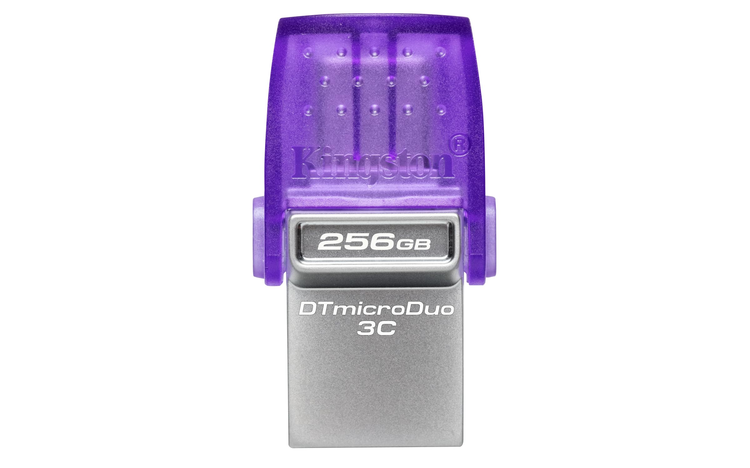 Kingston Datatraveler Microduo 3C 256Gb Usb-C & Usb-A Flash Drive | Speeds Up To 200 Mb/S | Usb 3.2 Gen 1 | Duo Connector | Dtdu