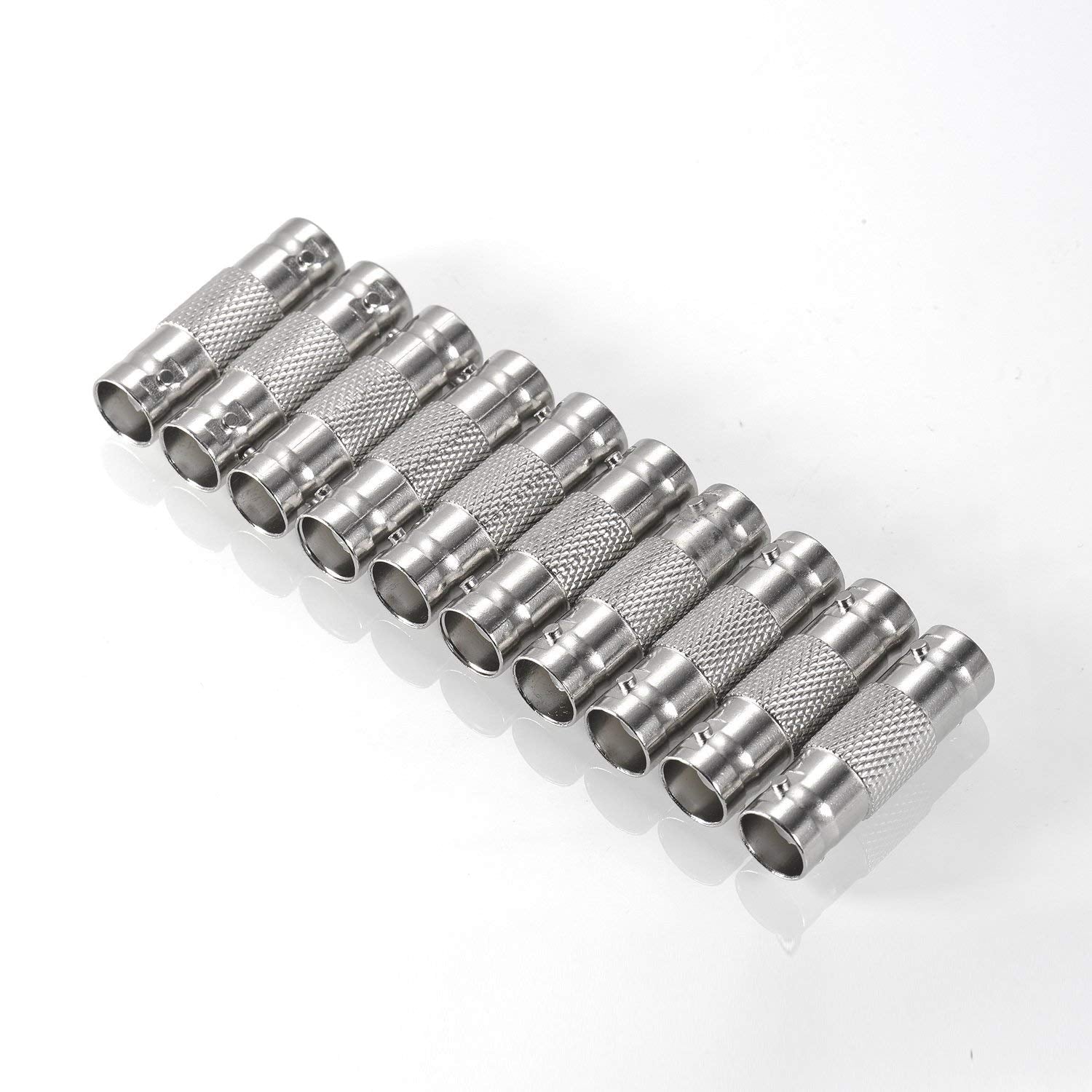 Warmstor 30 Pack Bnc Female To Bnc Female Cctv Security Camera Adapter Coupler Straight Extender Connector