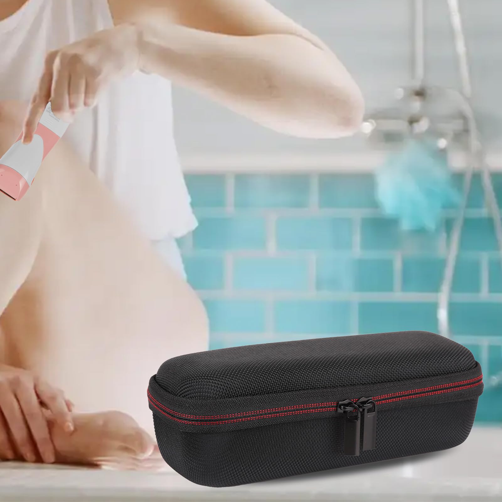 Linkidea Electric Shaver Travel Case Compatible With Panasonic Es Wl60 G, Es Wl80 V, Es2207P, Es22916Pc Trimmer, Hard Shell Biki