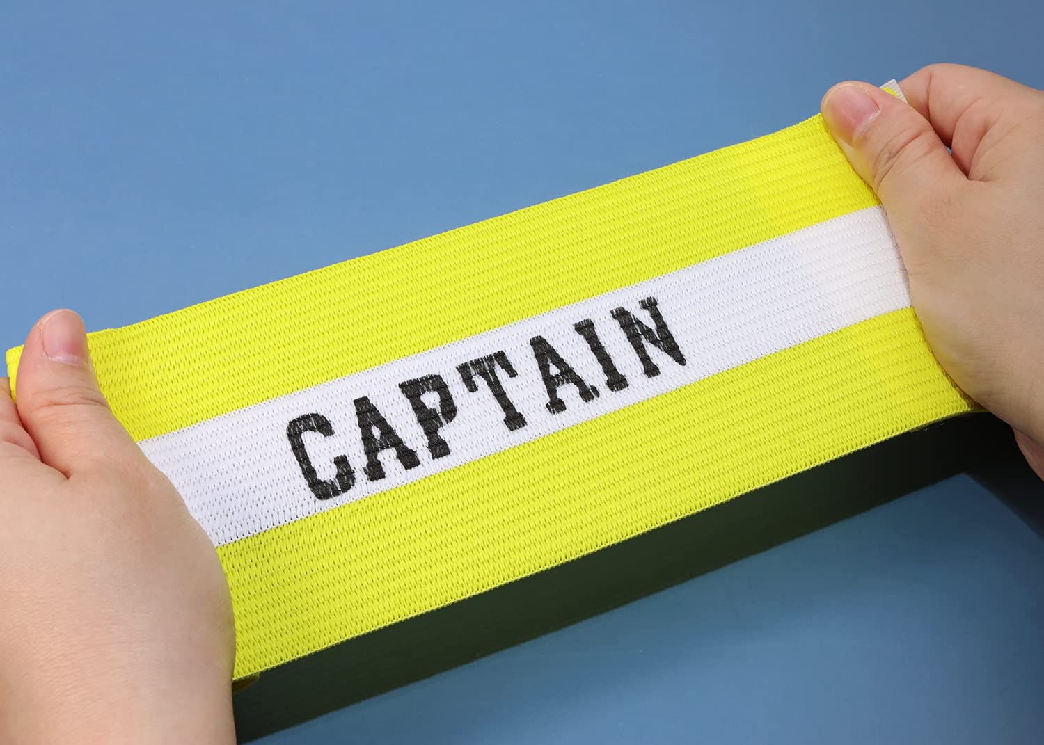 Onlykxy Captain Armbands 9X30Cm/3.54X11.81Inch Adjustable Leader Armband For Soccer Basketball Volleyball Team Competition Coach