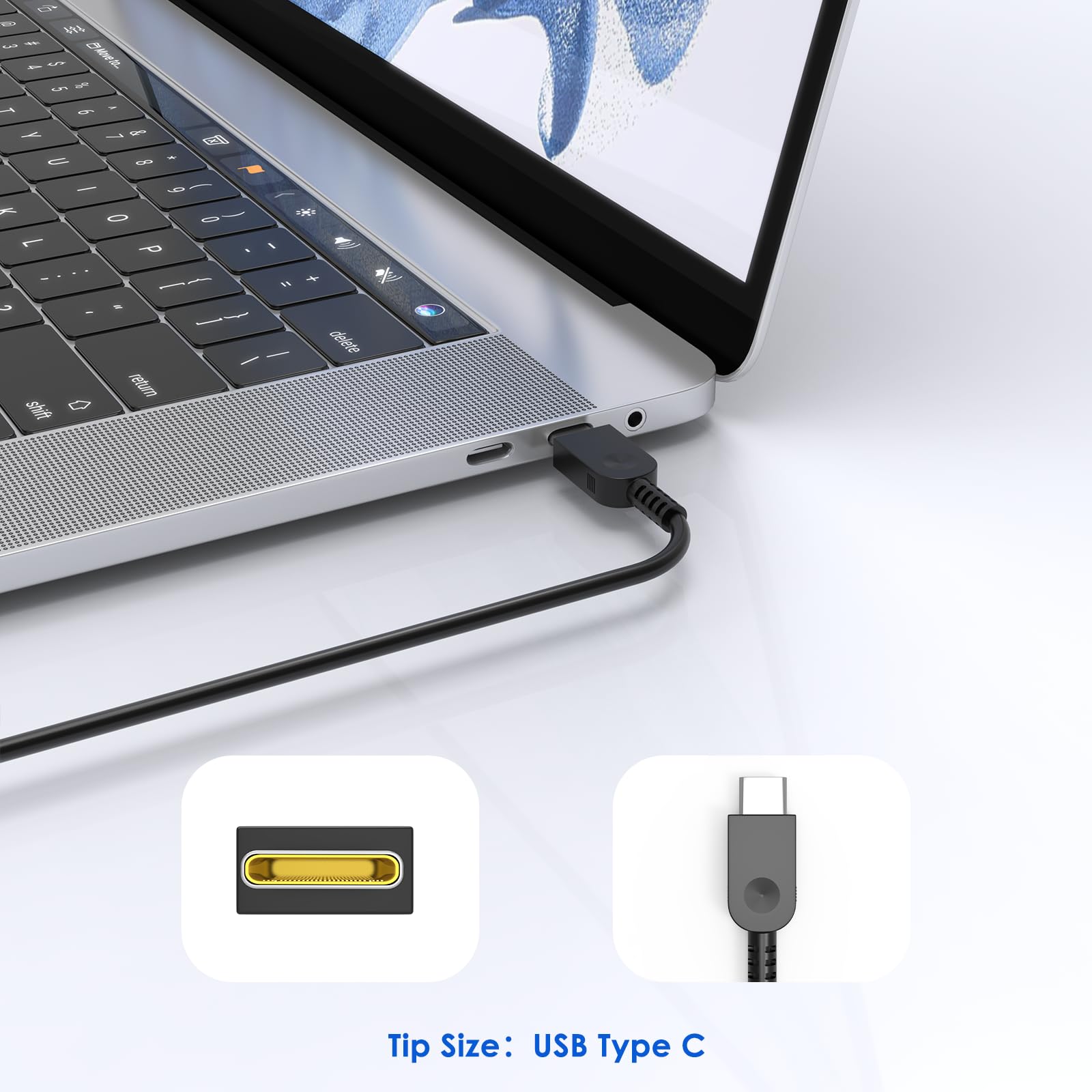 65W Usb C Laptop Charger For Lenovo Thinkpad E16 E15 E14 T14 T15 T16 T480 T480S T490 Gen 1 2 3 4 5 Thinkpad X1 Carbon Gen 11 10