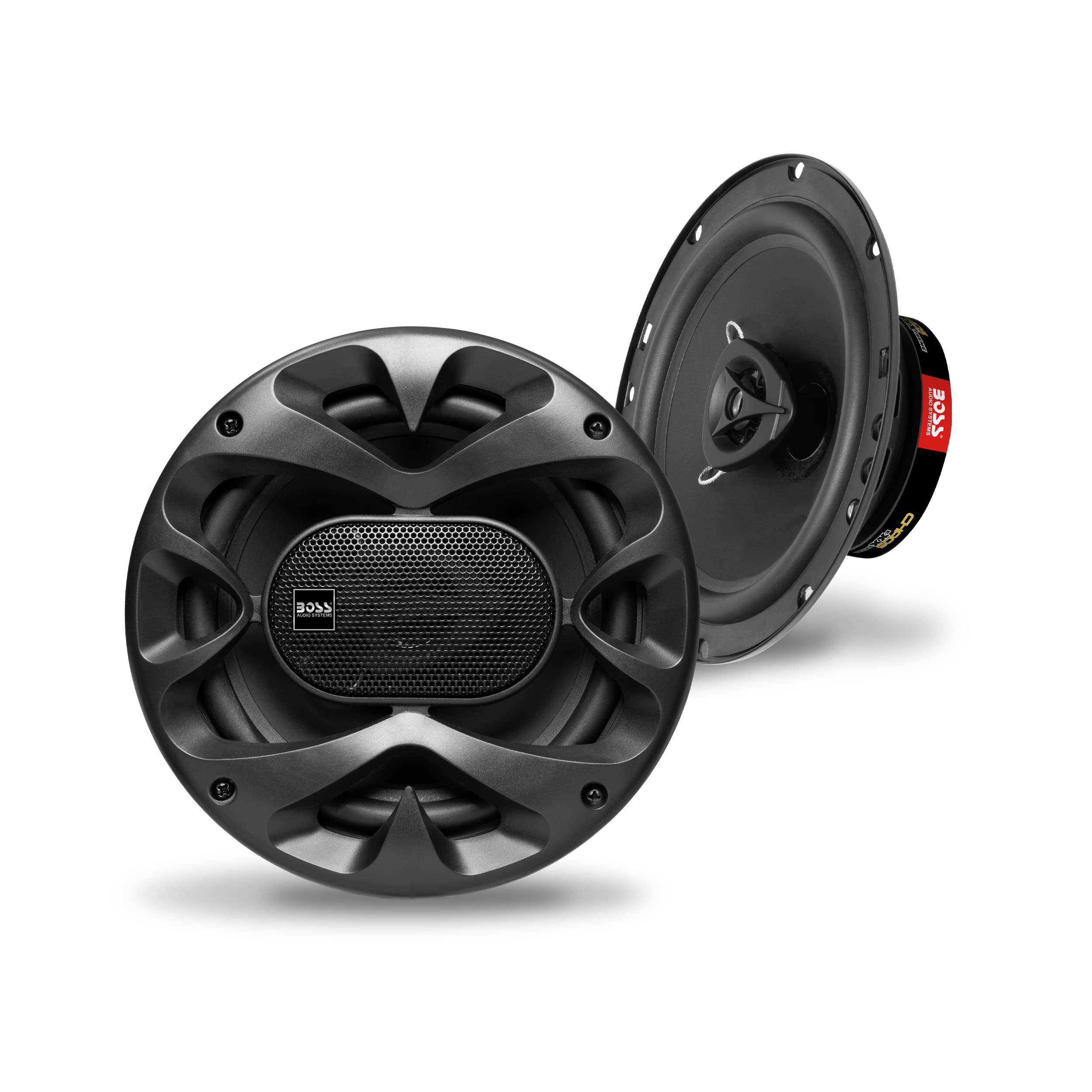 Boss Audio Systems Ch6520B Chaos Series 6.5 Inch Car Stereo Door Speakers   250 Watts Max, 2 Way, Full Range Audio, 1 Inch Tweet