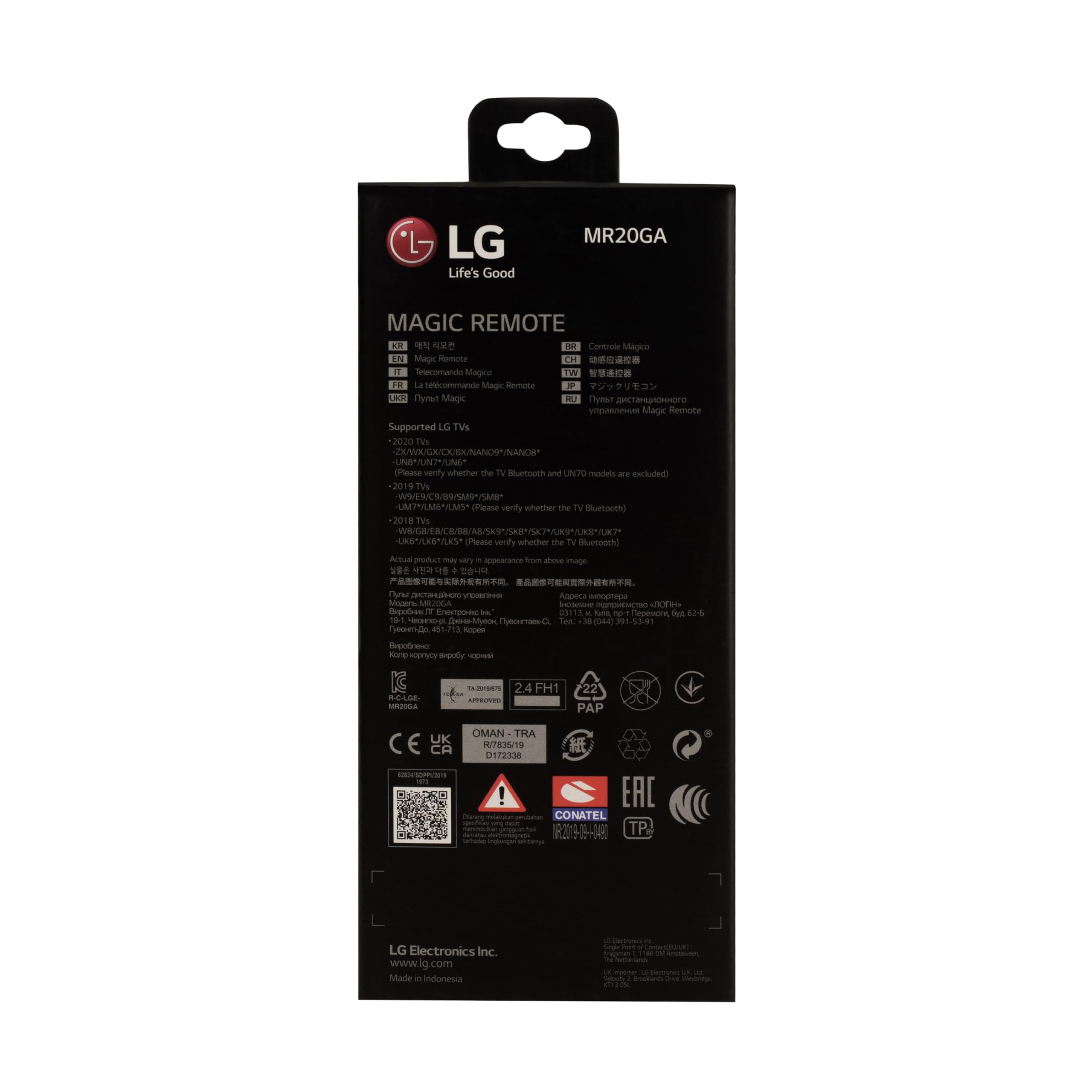 Lg Remote Magic Remote Control, Compatible With Many Lg Models, Netflix And Prime Video Hot Keys, Googlealexa