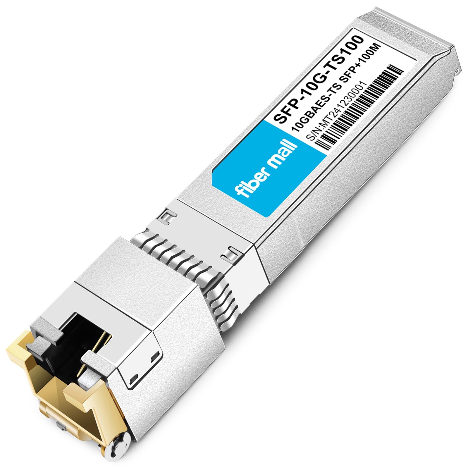 10G Sfp+ To Rj45 Copper 100M Transceiver Module For Dell Gp 10Gsfp T100 10Gbase T Sfp+ 100M Rj45 Cat6A/7