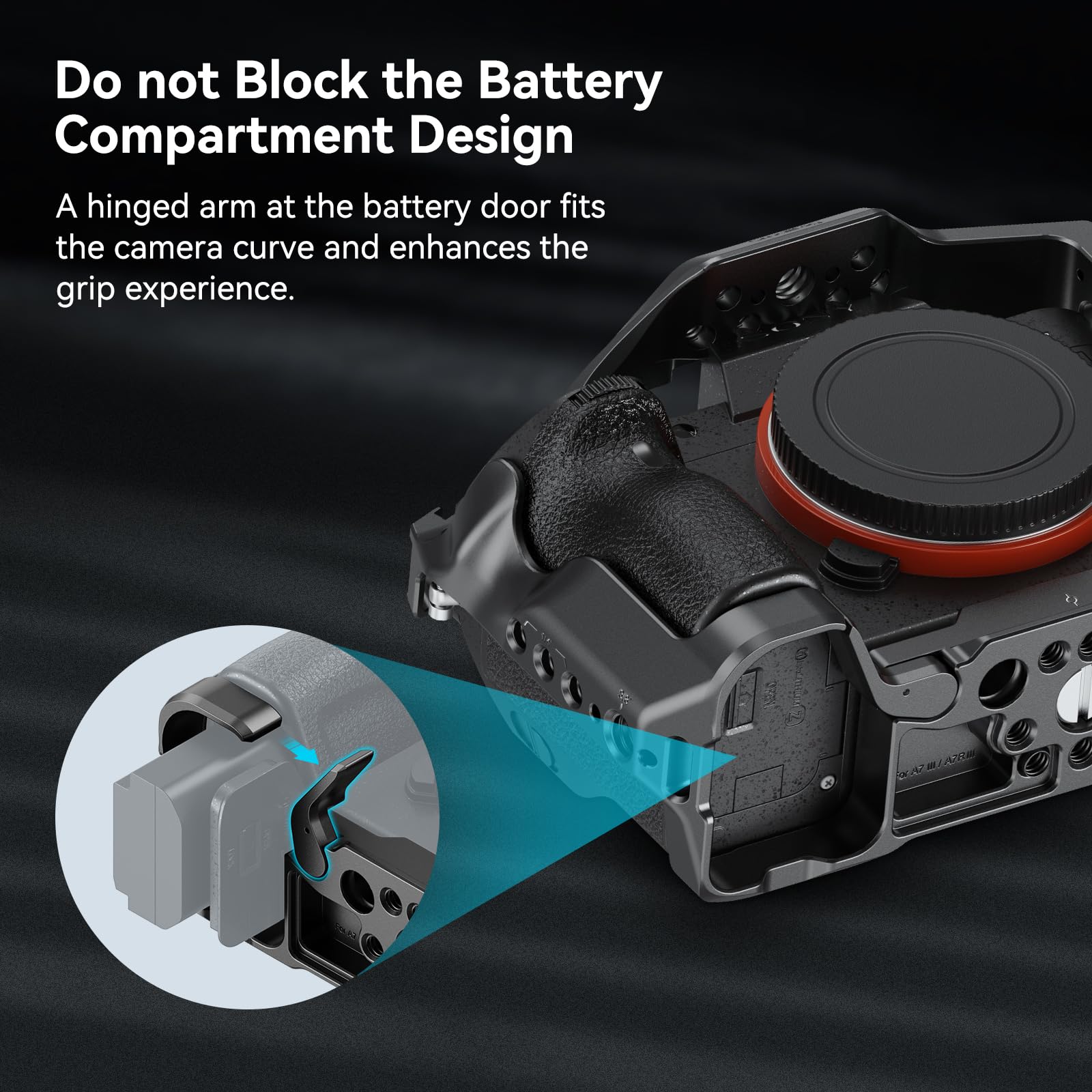 Smallrig A7 Iii / A7R Iii Camera Cage Kit For Sony Alpha 7 Iii/Alpha 7R Iii, Full Cage With Top Handle For Arri And Cable Clamp,