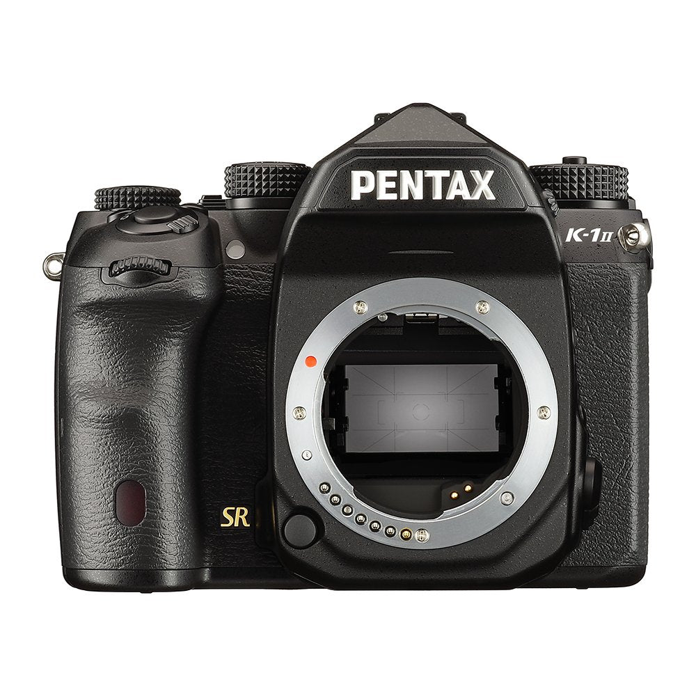 Pentax K-1 Mark II Full Frame 36MP Weather Resistant DSLR with 3.2 TFT LCD, Black
