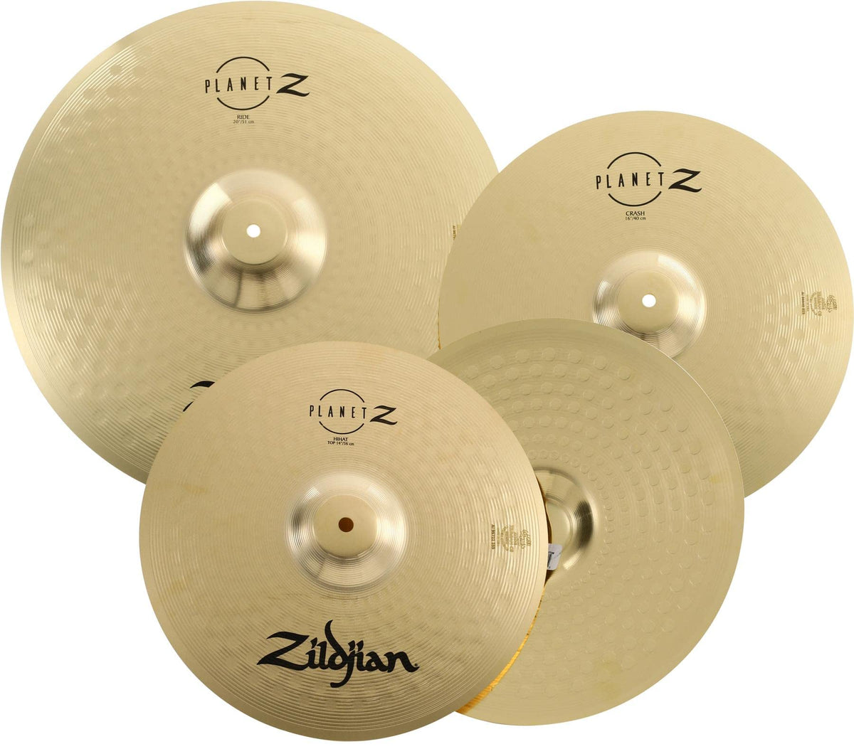Zildjian Planet Z Complete Cymbal Set   141620 Inch
