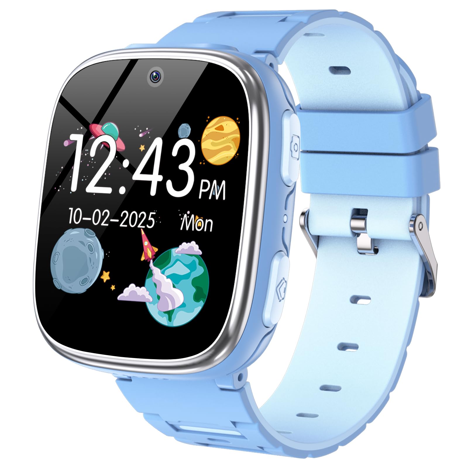 Kids Smart Watch Girls Boys - Smart Watch For Kids Game Watch Gifts For 4-12 Years Old With 15 Games Camera Alarm Video Music Pl