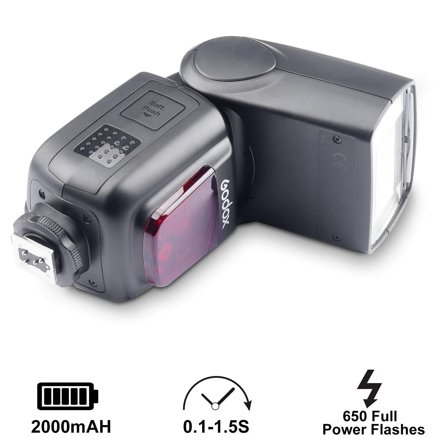 Godox V860Ii-N Kit I-Ttl Gn60 2.4G Hss 1/8000S Li-Ion Battery Camera Flash Speedlite Light For Nikon D800 D700 D7100 D5200 D300