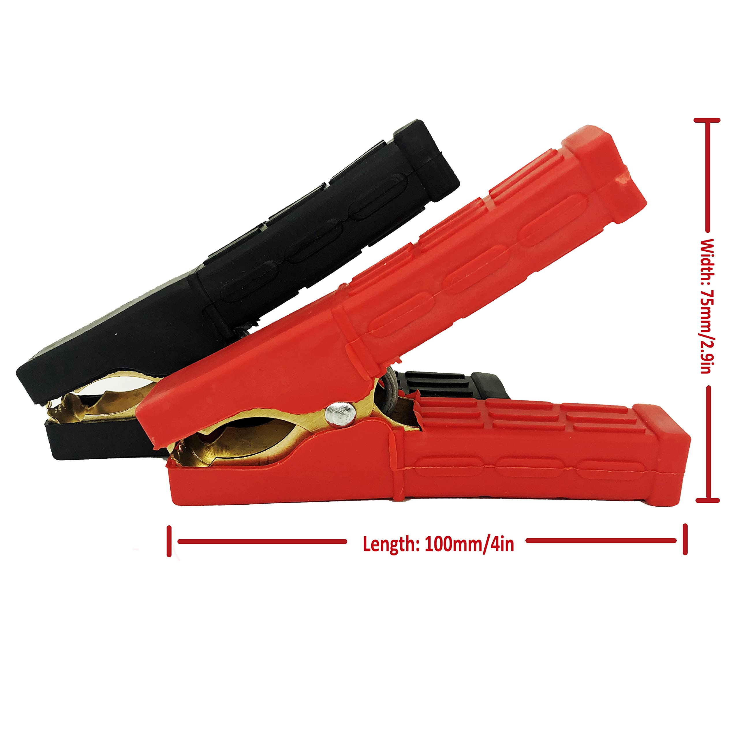 Jumper Cable Battery Clamps Crocodile Clamp Pure Copper 100A/800A/1500A Car Battery Charger Clamps Power Replacement Battery All