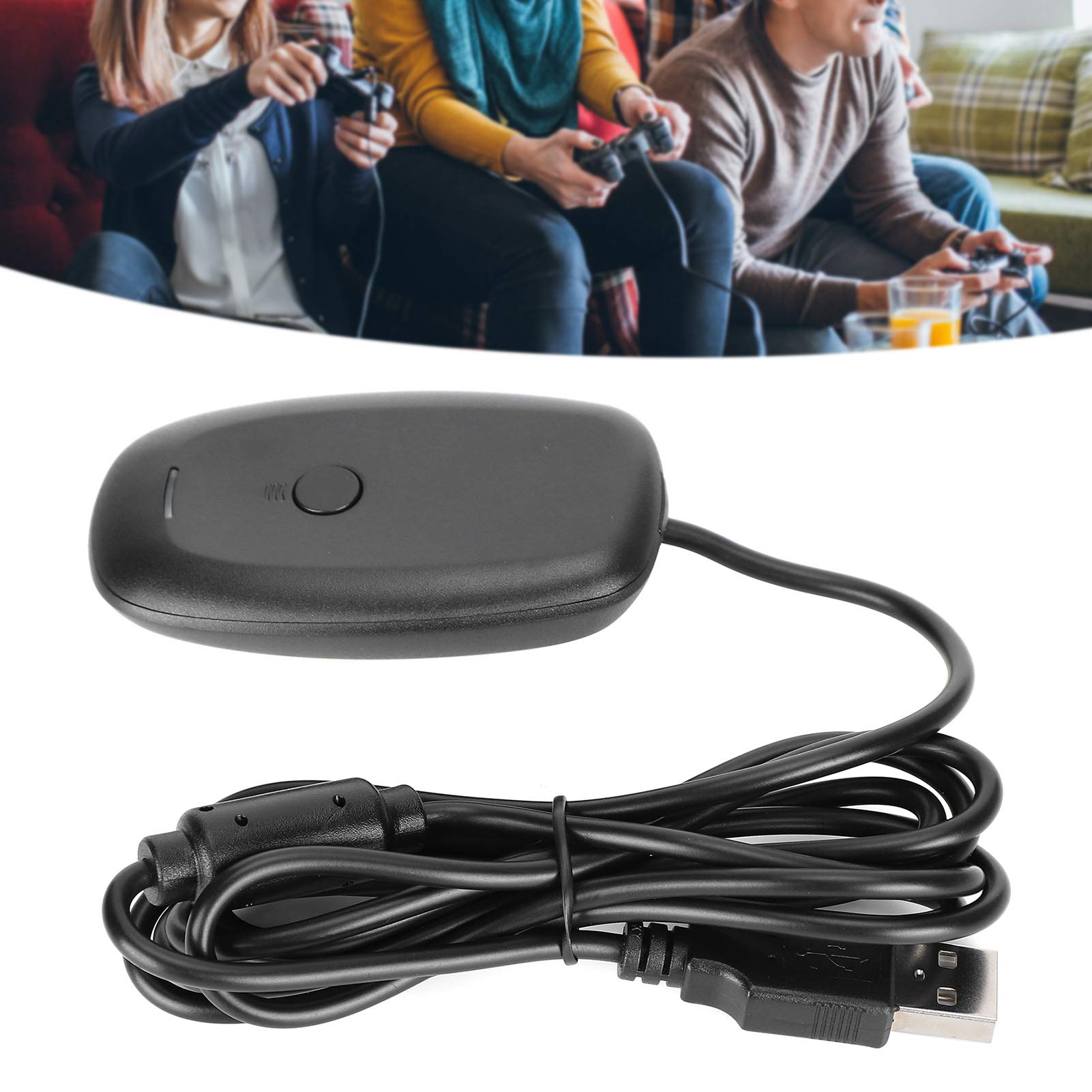 Xbox 360 Wireless Gaming Receiver, Usb Wireless Controller Pc Laptop Computer Receiver For Microsoft Xbox 360