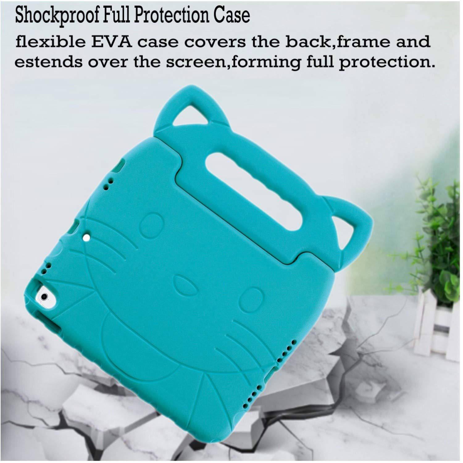 Case For Ipad Air 5Th / 4Th Generation 10.9'' 2022 2202 Kids Case Pro 11 Inch 2022/2021/2020/2018 Shockproof Light Weight Handle