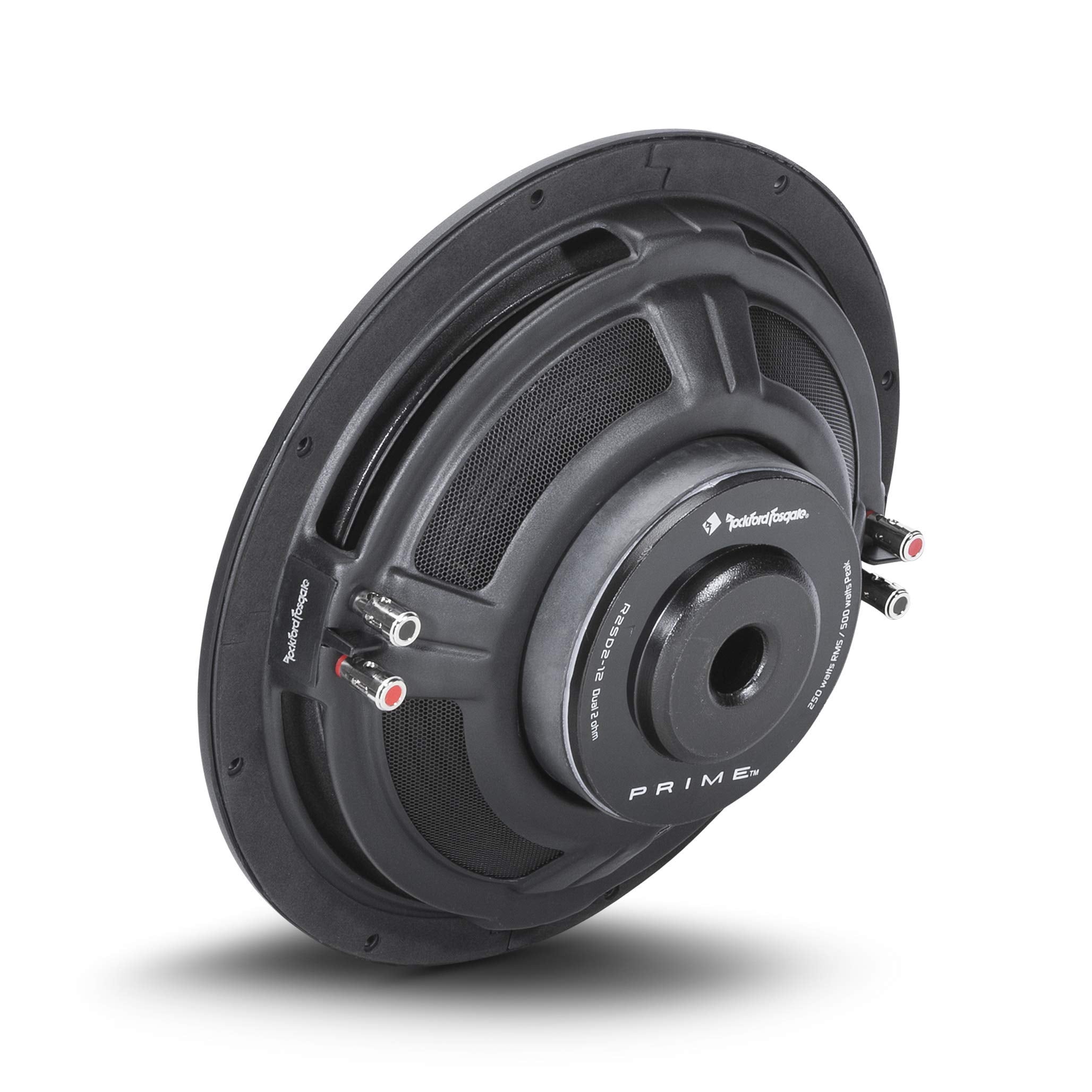 Rockford Fosgate Prime R2Sd2 12 Single R2S Slim 12' 2 Ohm Dvc Shallow Subwoofer   250 Watts Rms / 500 Watts Peak