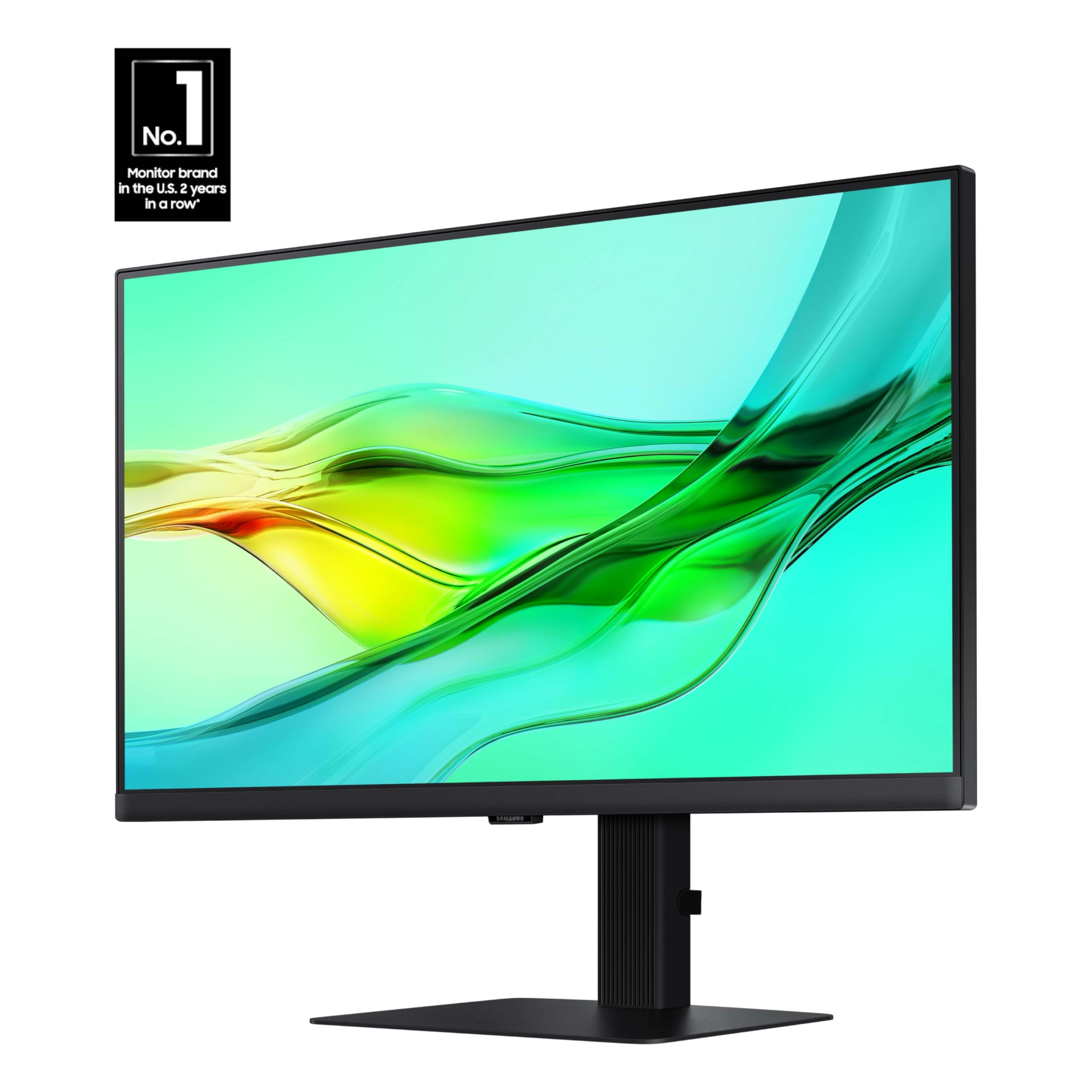 Samsung 24 Viewfinity S6 (S60Ud) Series Qhd High Resolution Computer Monitor, 100Hz, Hdr10, Usb-C, Built-In Lan Port, Daisy Chai