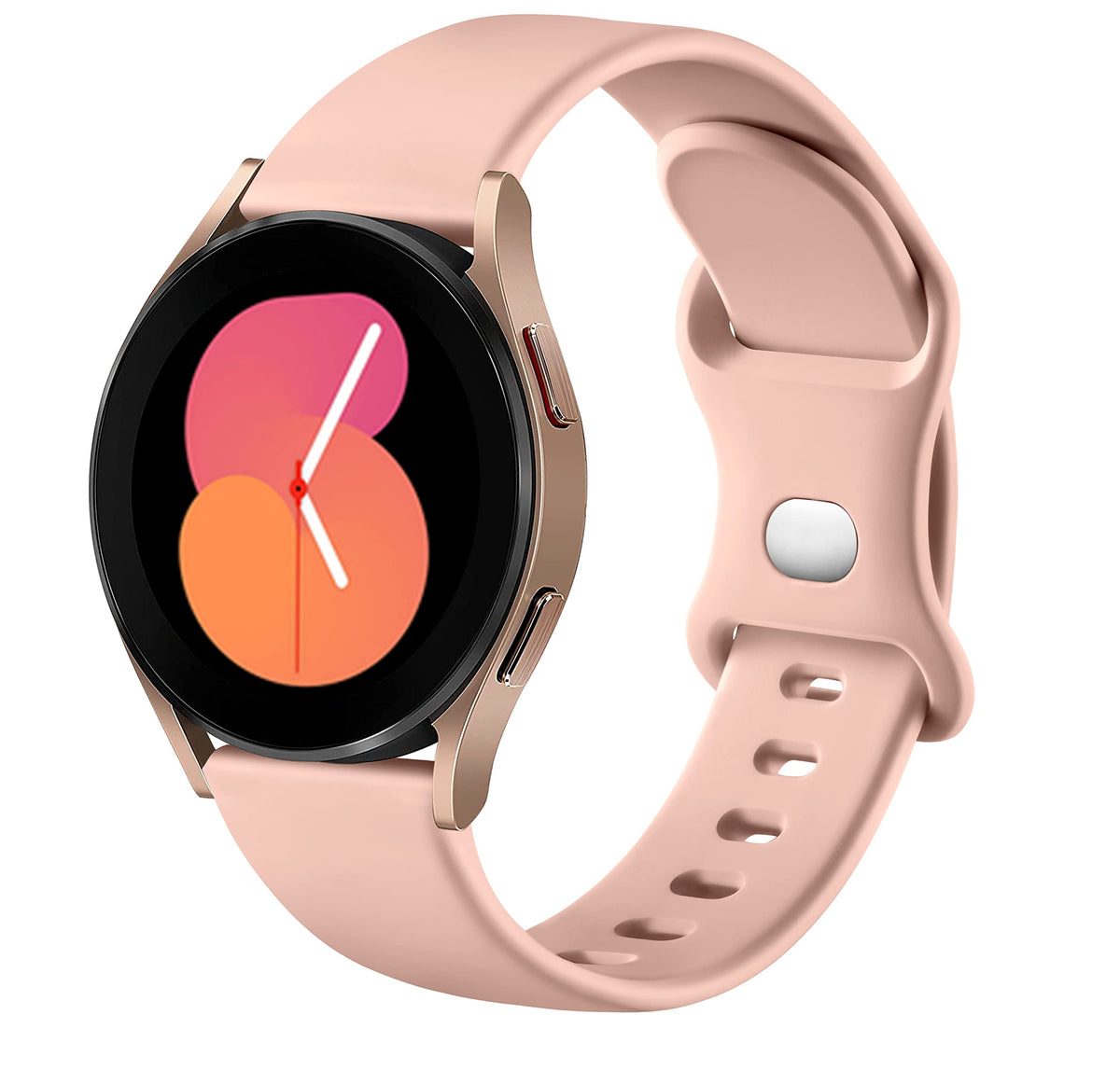 Lerobo Band Compatible For Galaxy Active 2 Watch Band 44Mm 40Mm/Galaxy Watch 4 Band/Watch 5 & 5 Pro Band/Classic Band 46Mm 42Mm,Watch 3 41Mm Band,20Mm Soft Silicone Bands Sport Strap For Women Men