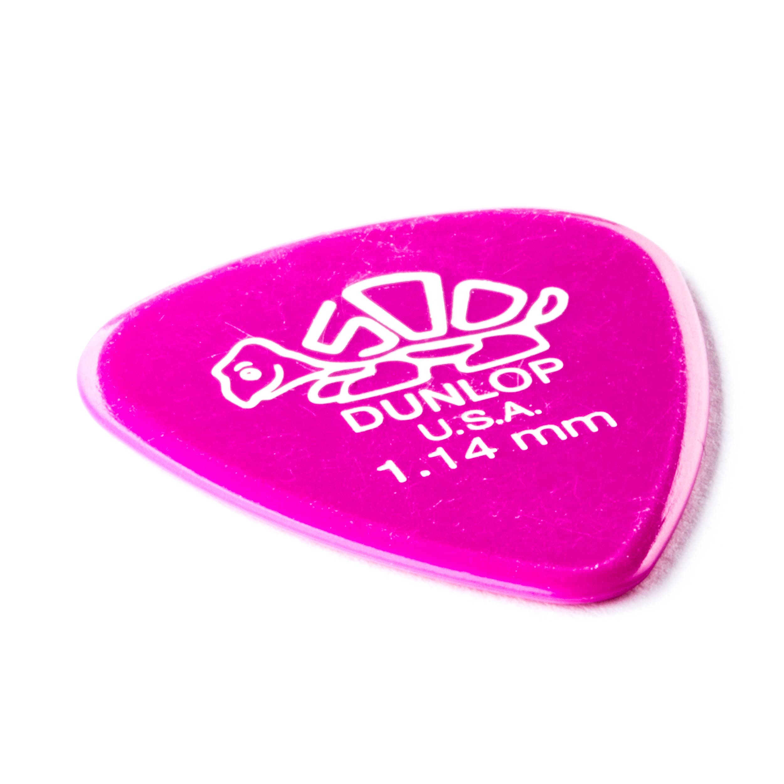 Dunlop 41P1.14 Delrin�, Magenta, 1.14Mm, 12/Player'S Pack