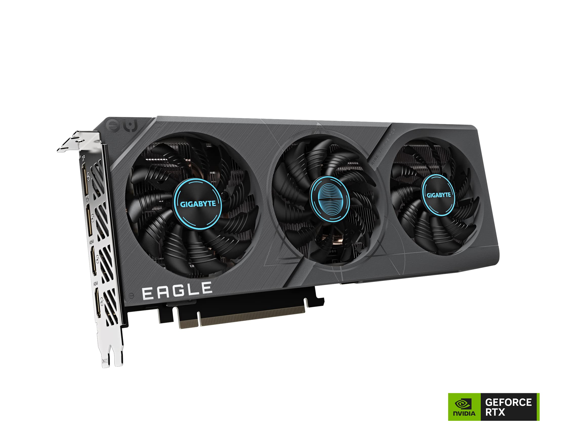 Gigabyte Geforce Rtx 4060 Ti Eagle Oc 8G Graphics Card, 3X Windforce Fans, 8Gb 128-Bit Gddr6, Gv-N406Teagle Oc-8Gd Video Card