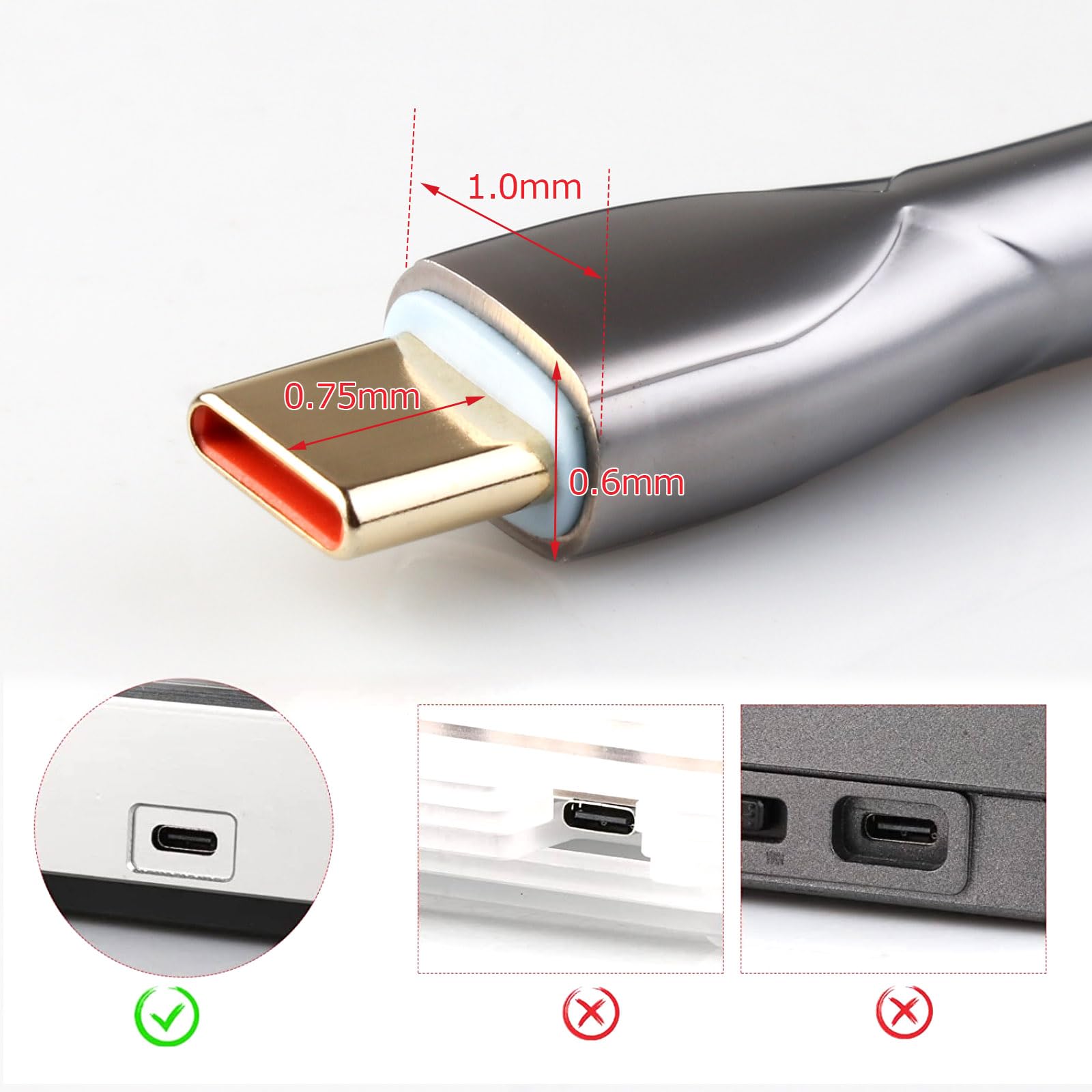 Epomaker Mix 1.8M Coiled Keyboard Cable, Usb C To Usb A Tpu Cable For Mechanical Gaming Keyboard, With Detachable Metal Aviator