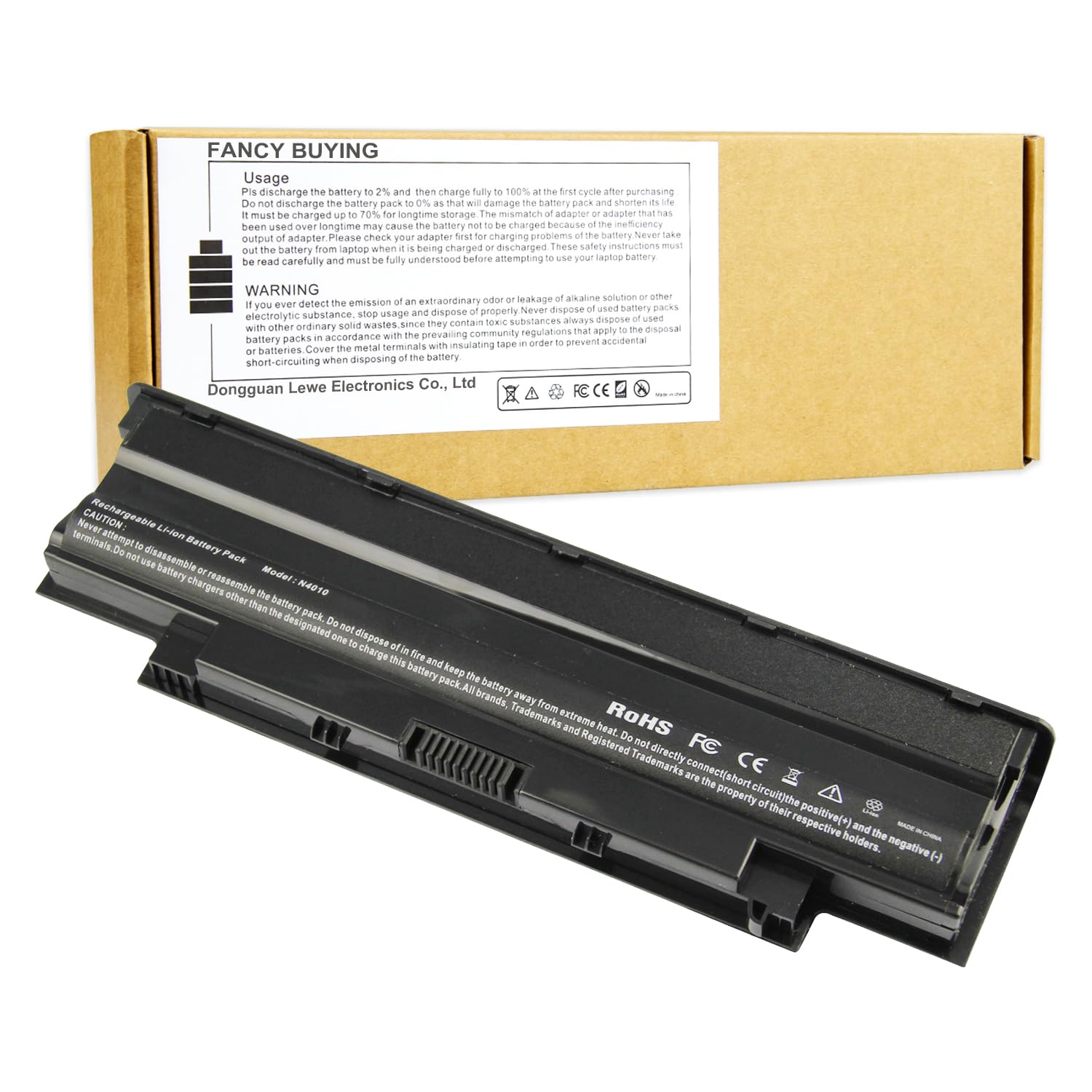 J1Knd 11.1V 58Wh Laptop Battery For Dell Vostro 3550 3450 1440 3750 Inspiron N7010 N7110 N5010 N5110 N5030 N5040 N5050 3520 N401