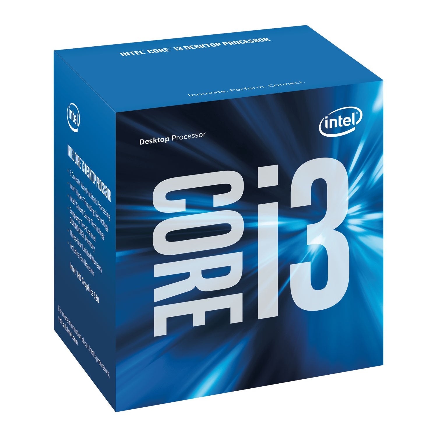 Intel 3.70 Ghz Core I3 6100 3M Cache Processor (Bx80662I36100)