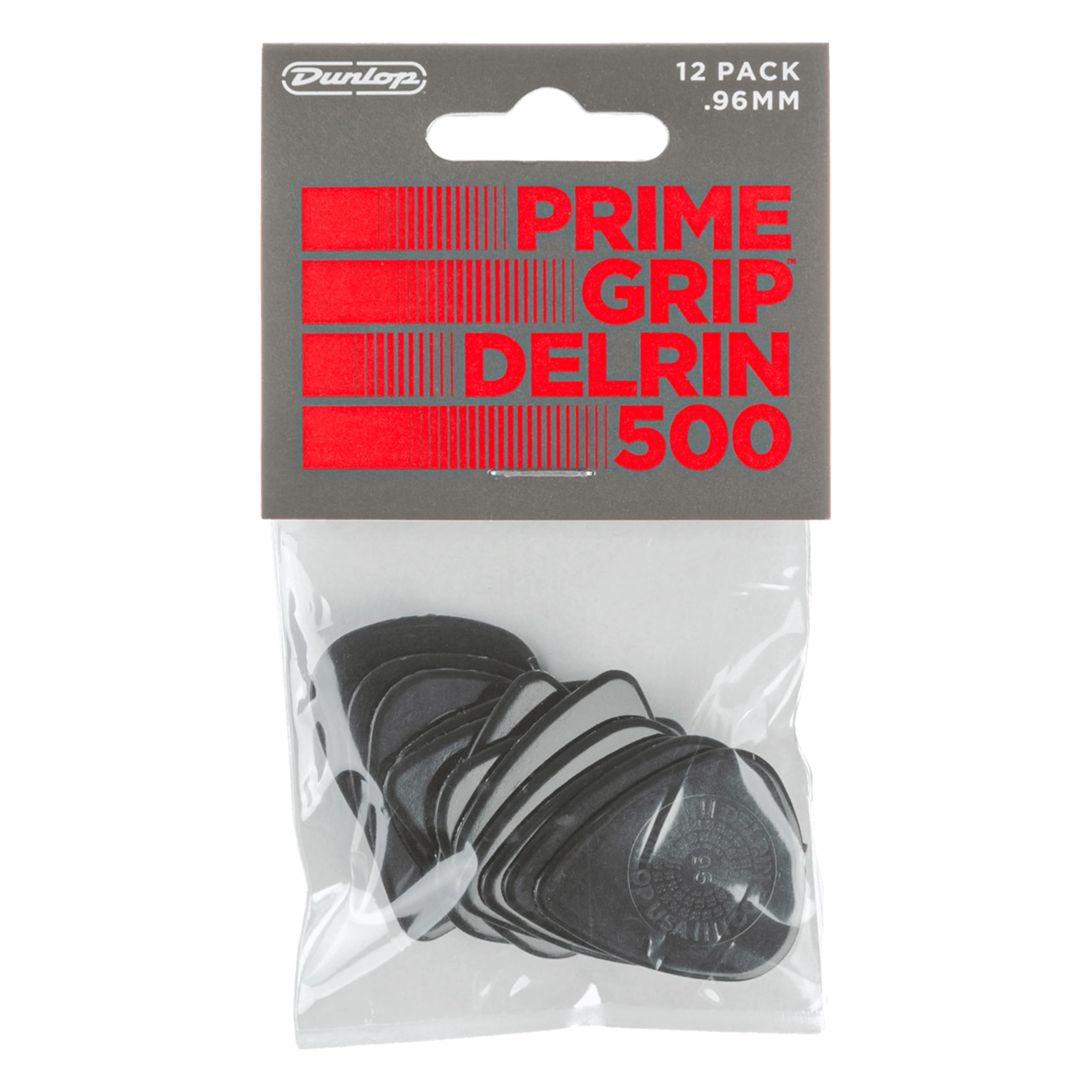 Dunlop Delrin 500 Prime Grip .96Mm Guitar Picks
