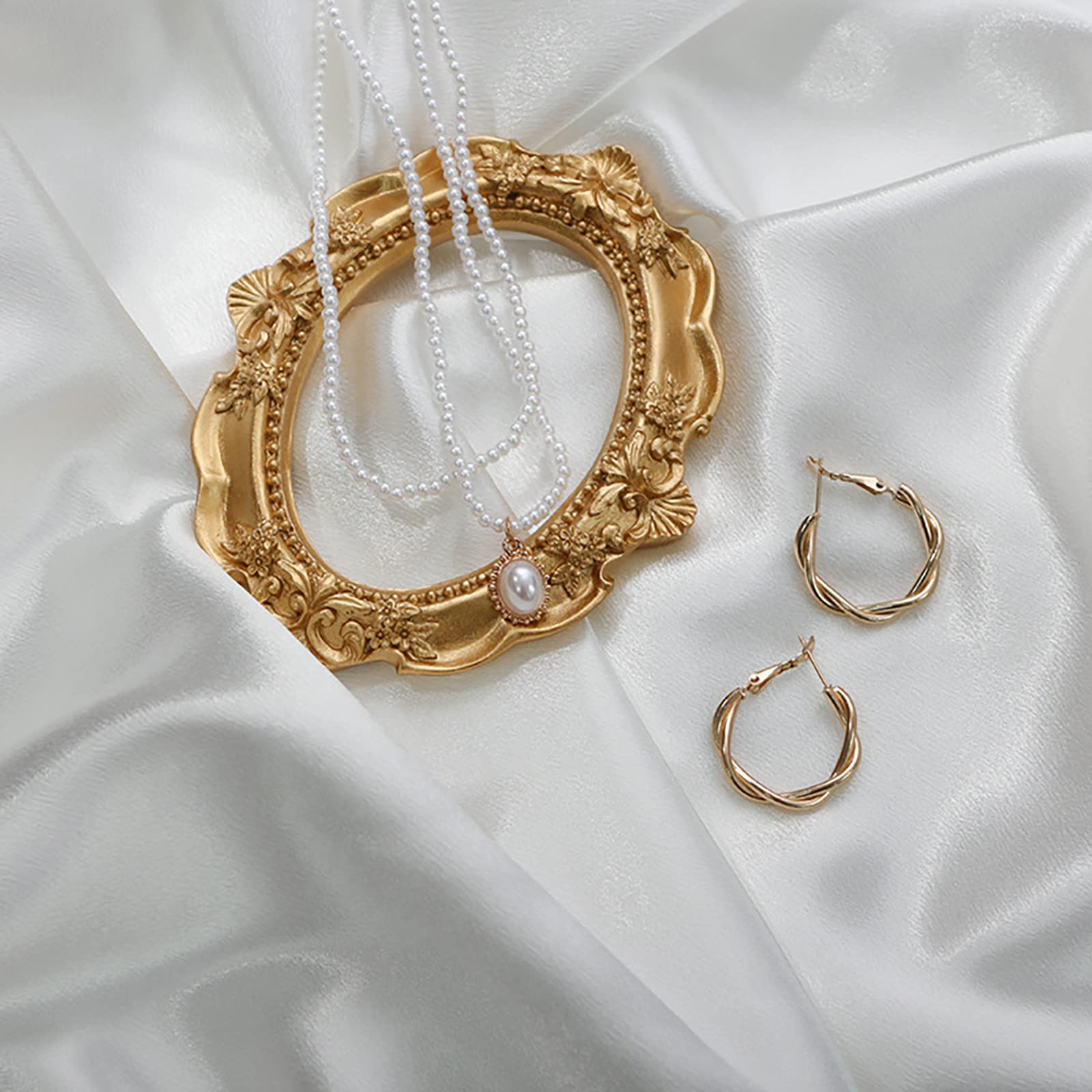 Yiemoge Satin Photography Background Silk, Glossy Fabric Cloth Backdrops For Goods, Crafts, Jewelry, Cosmetics, Food Photoshoot