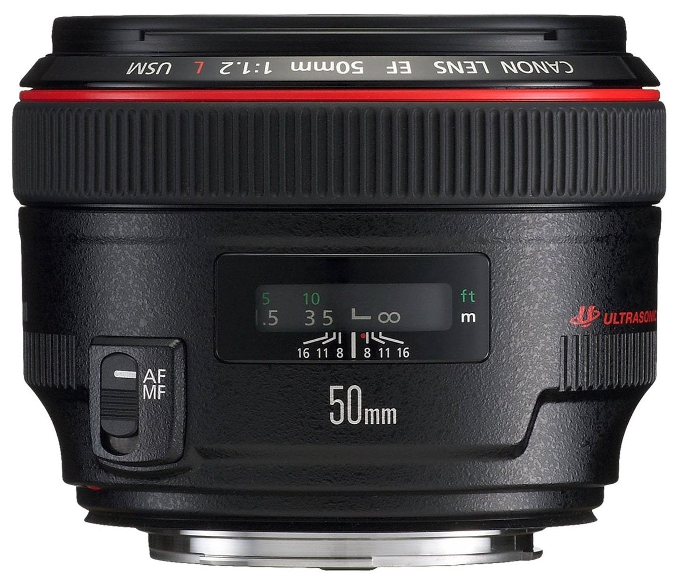 Canon EF 50mm f/1.2L USM Ultra Fast Standard AutoFocus Lens   International Version (No Warranty)