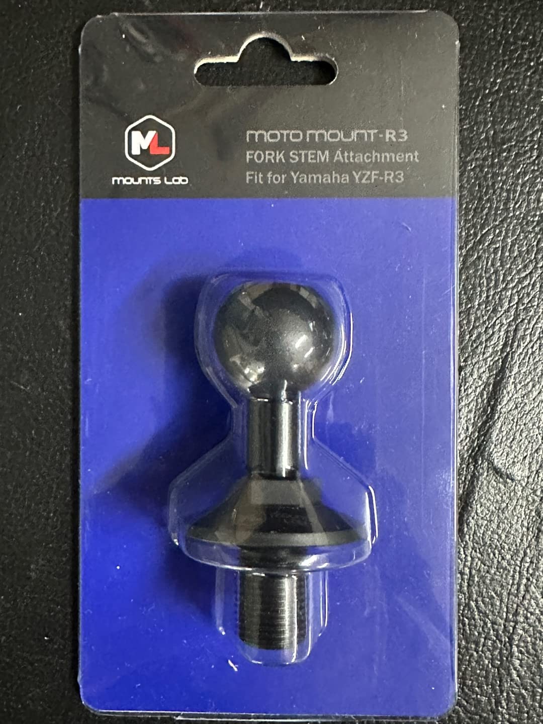 Mounts Lab Motomount R3 For Yamaha Yzf R3(2016+) Ram Stem Nut/Mount With 1Inch(25Mm) Tpu Ball- Compatible With Phone/Camera/Gps