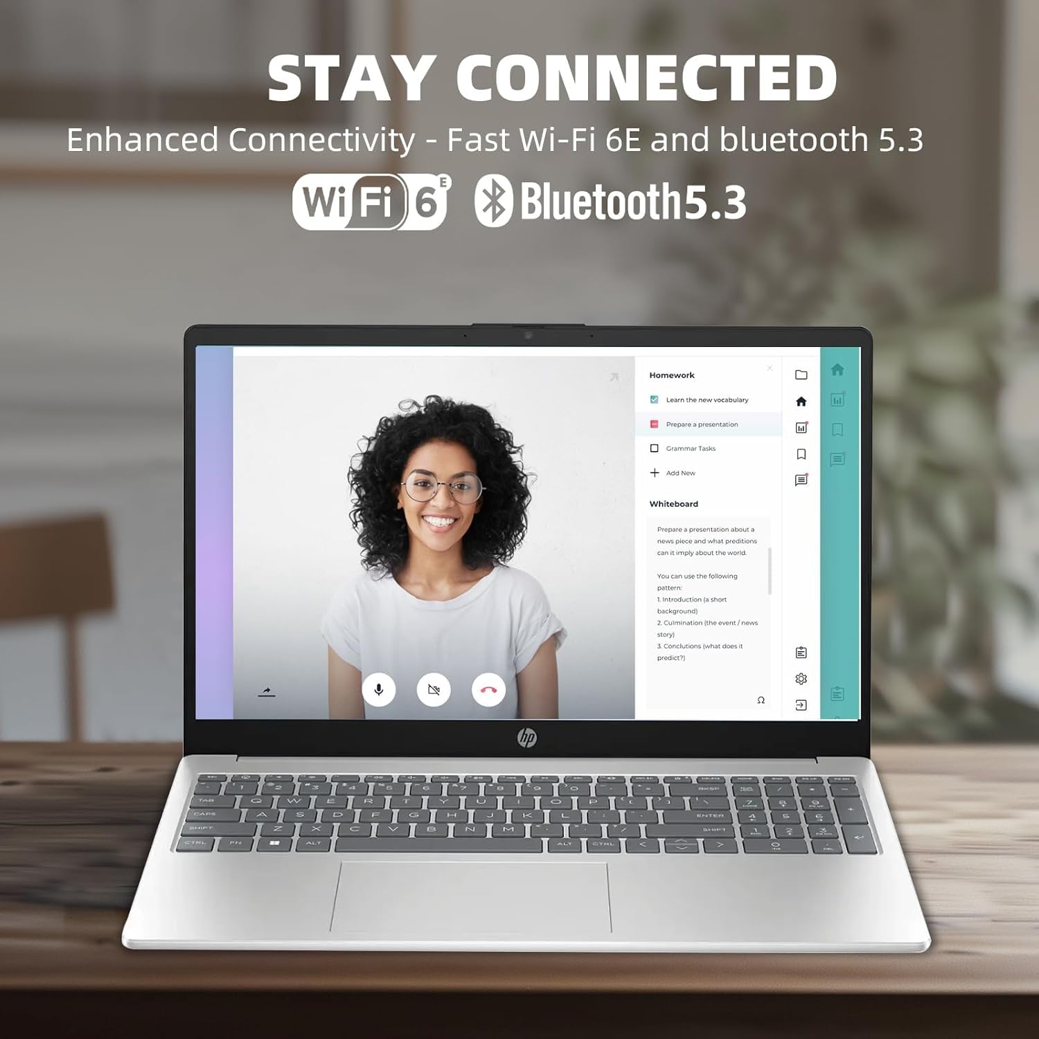 Hp Premium 15.6-Inch Business Laptop - W/Ai-Powered Office Lifetime - Free Cd/Dvd Drive - Hd Touchscreen - Intel I3 1215U - Wi-F