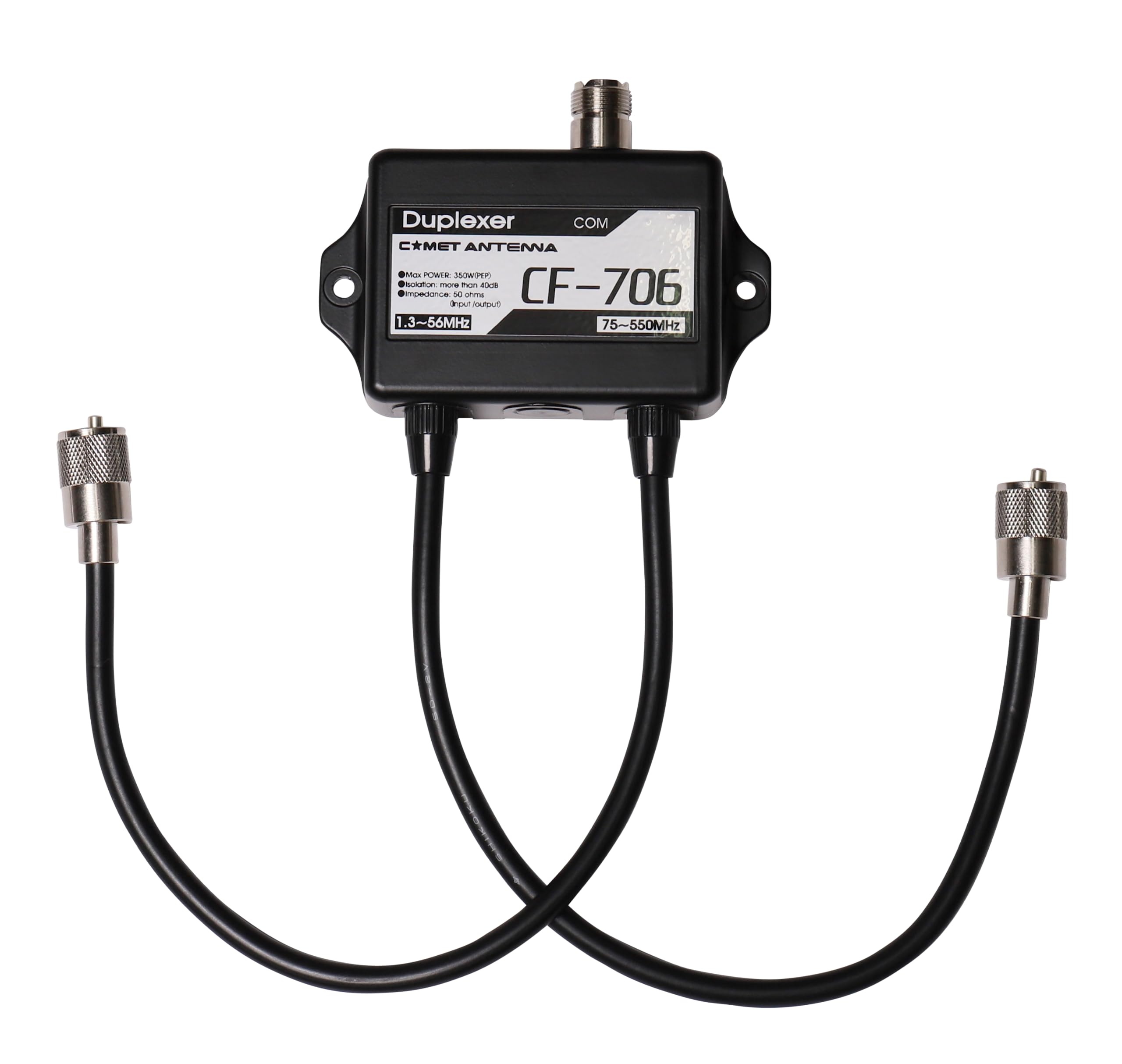 Comet Cf 706 Duplexer For Transceivers   Hf Vhf/Uhf