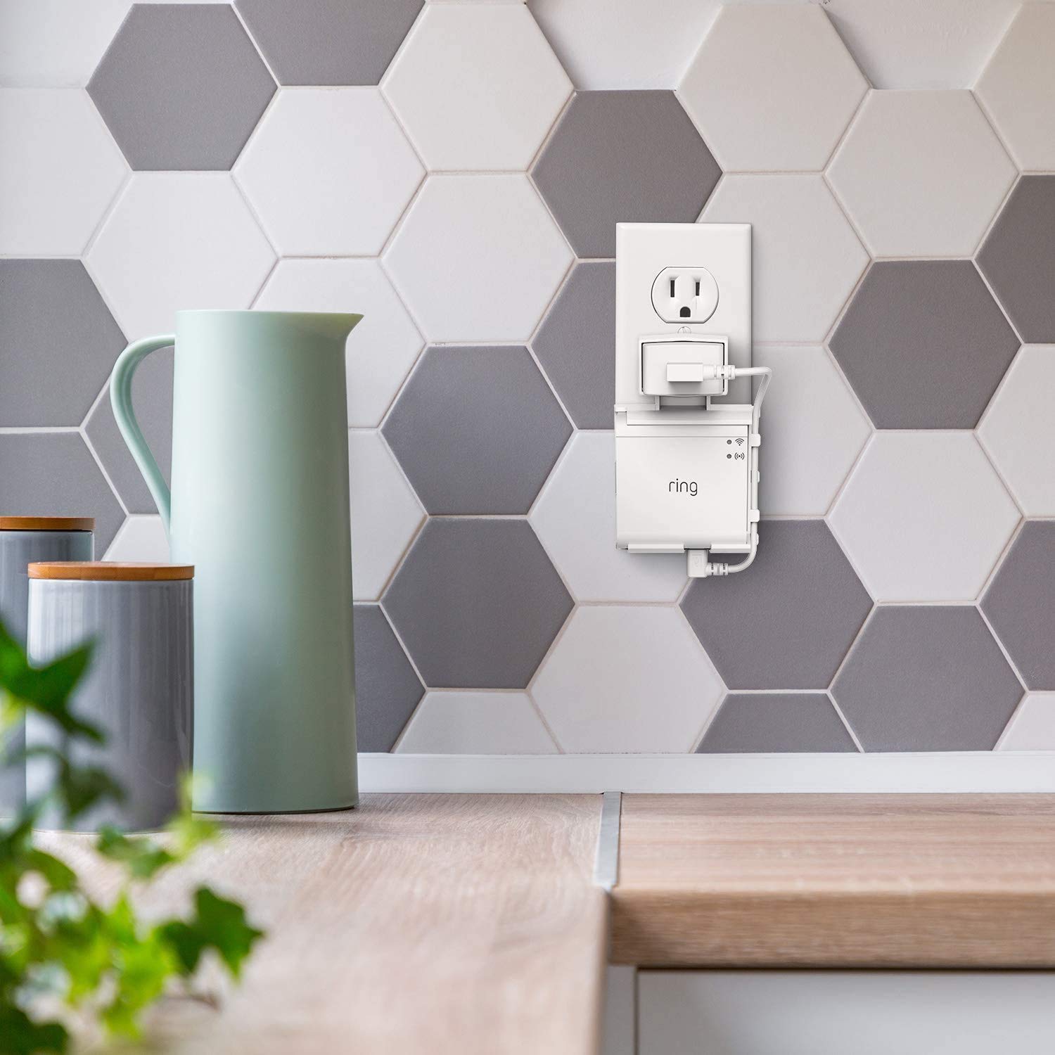 Vomenc Outlet Wall Mount Hanger Holder Stand For Ring Bridge Fits The Ring Smart Lighting � Bridge