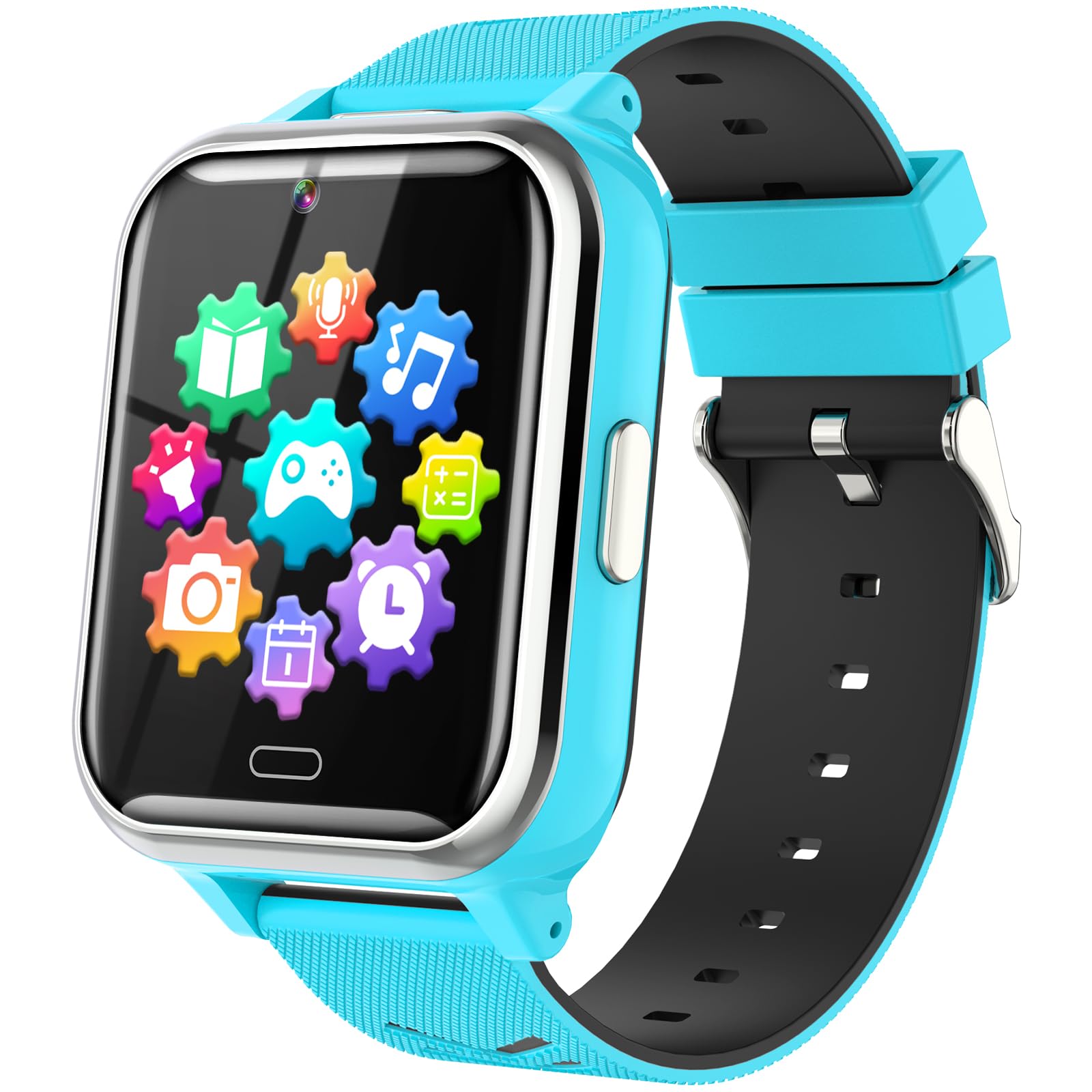 Dolirapa Kids Smart Watch, Smart Watch for Boys Girls with 17 Puzzle Games School Model Camera Music Alarm Video Recorder Flashl