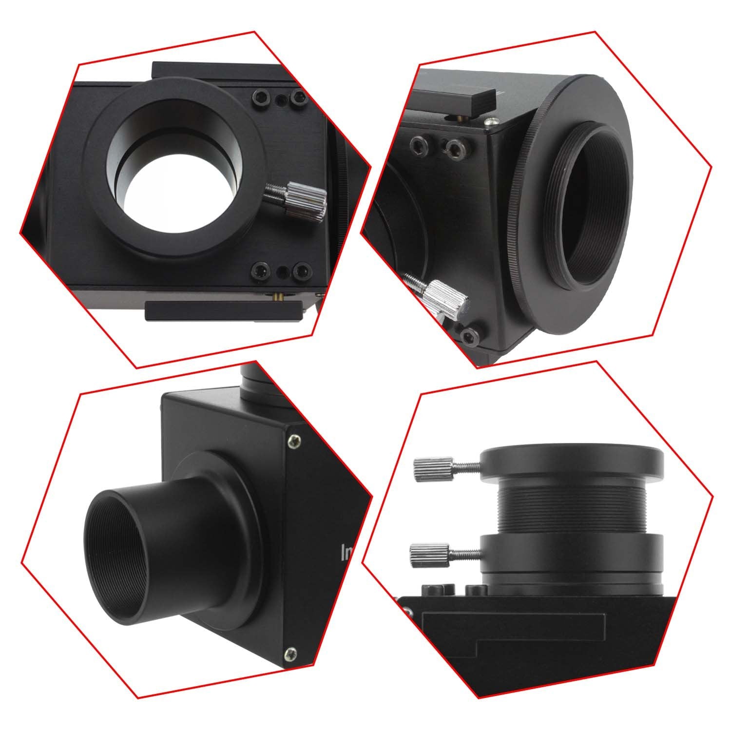 Astromania 1.25'' Astrophotography Flip Mirror   The Flip Mirror For Precise Focusing