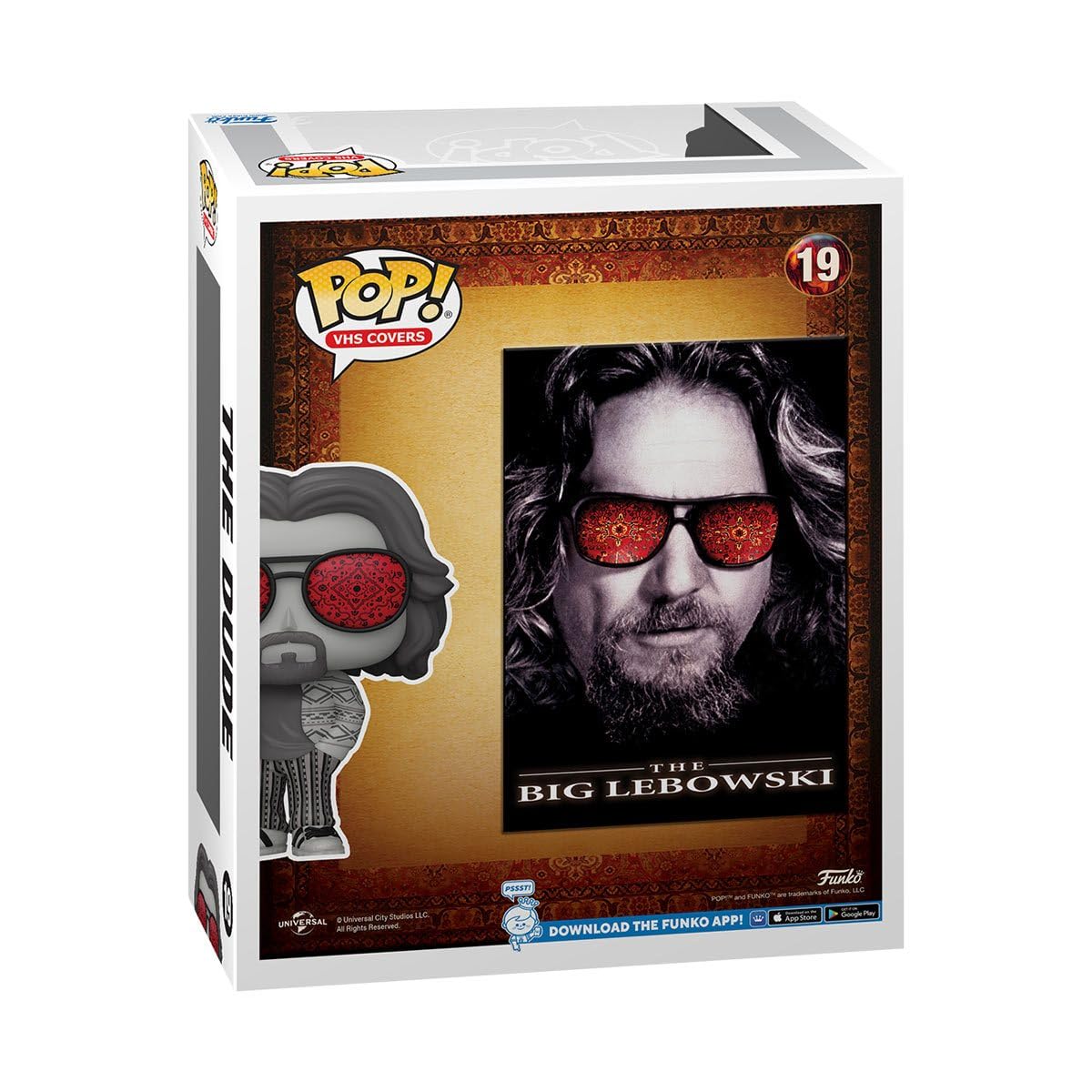 Funko The Dude (The Big Lebowski) Pop! Vhs Cover Exclusive