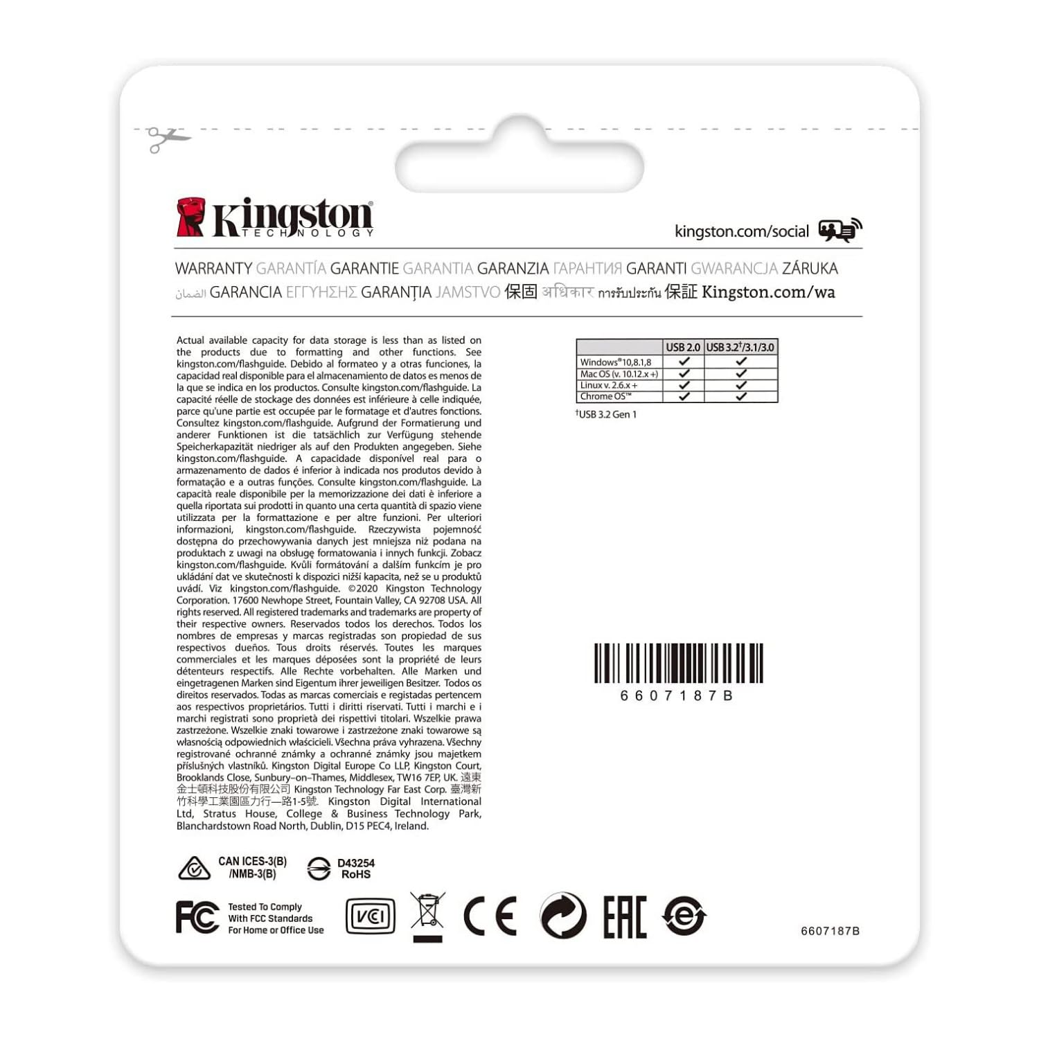 Kingston Datatraveler Kyson 32Gb High Performance Usb 3.2 Metal Flash Drive | Speeds Up To 200Mb/S | Dtkn/32Gb, Silver