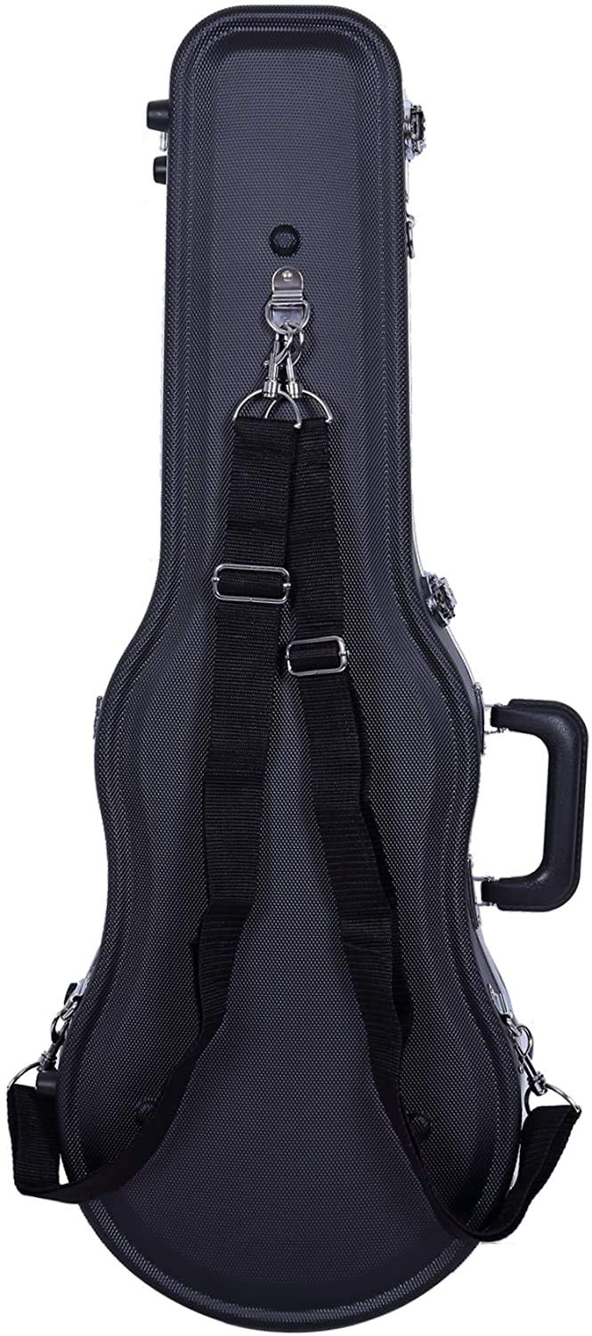 Crossrock, Abs Molded Case-15-15.5 Size Viola Hard Shell Case, Black (Cra860Vl155Bk)
