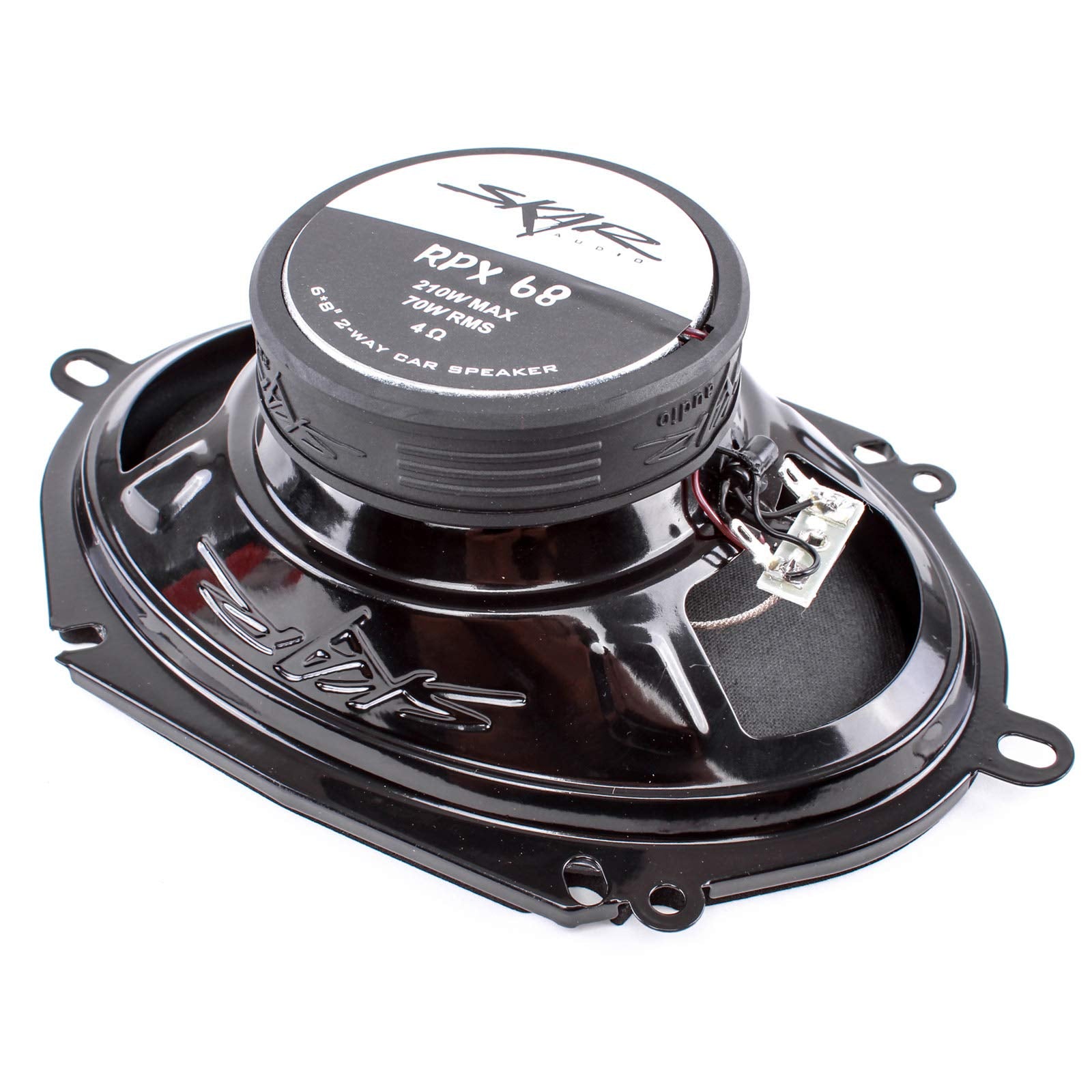 Skar Audio Rpx68 6 Inch X 8 Inch 2 Way 210 Watt Coaxial Speakers   Pair