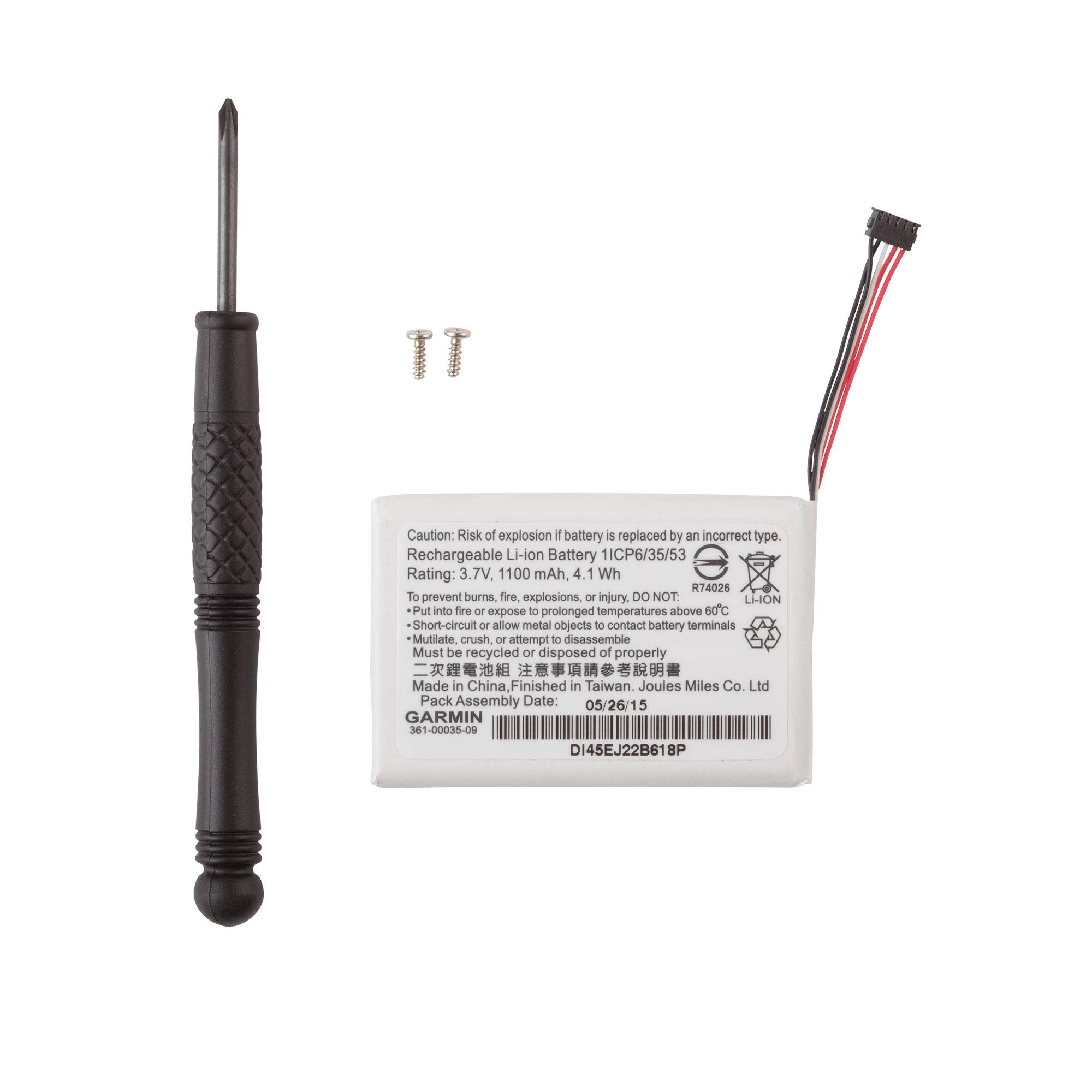 Garmin Lithium-Ion Battery Pack F/Tt 15 Mini/T 5 Mini,WBEEAB01ALI5ASM