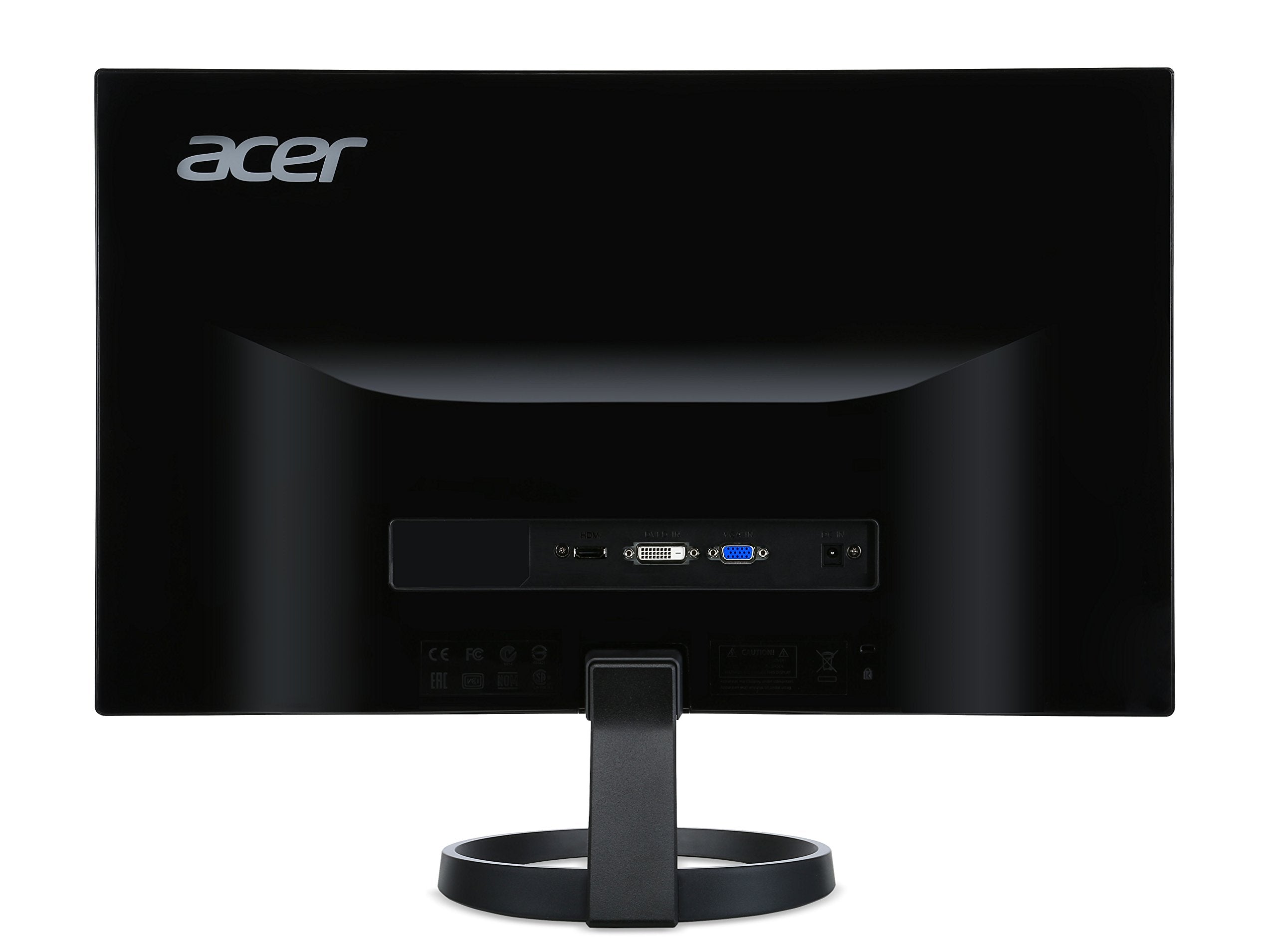 Acer 23.8    Full Hd 1920 X 1080 Ips Zero Frame Home Office Computer Monitor - 178 Wide View Angle - 16.7M - Ntsc 72% Color Gamu