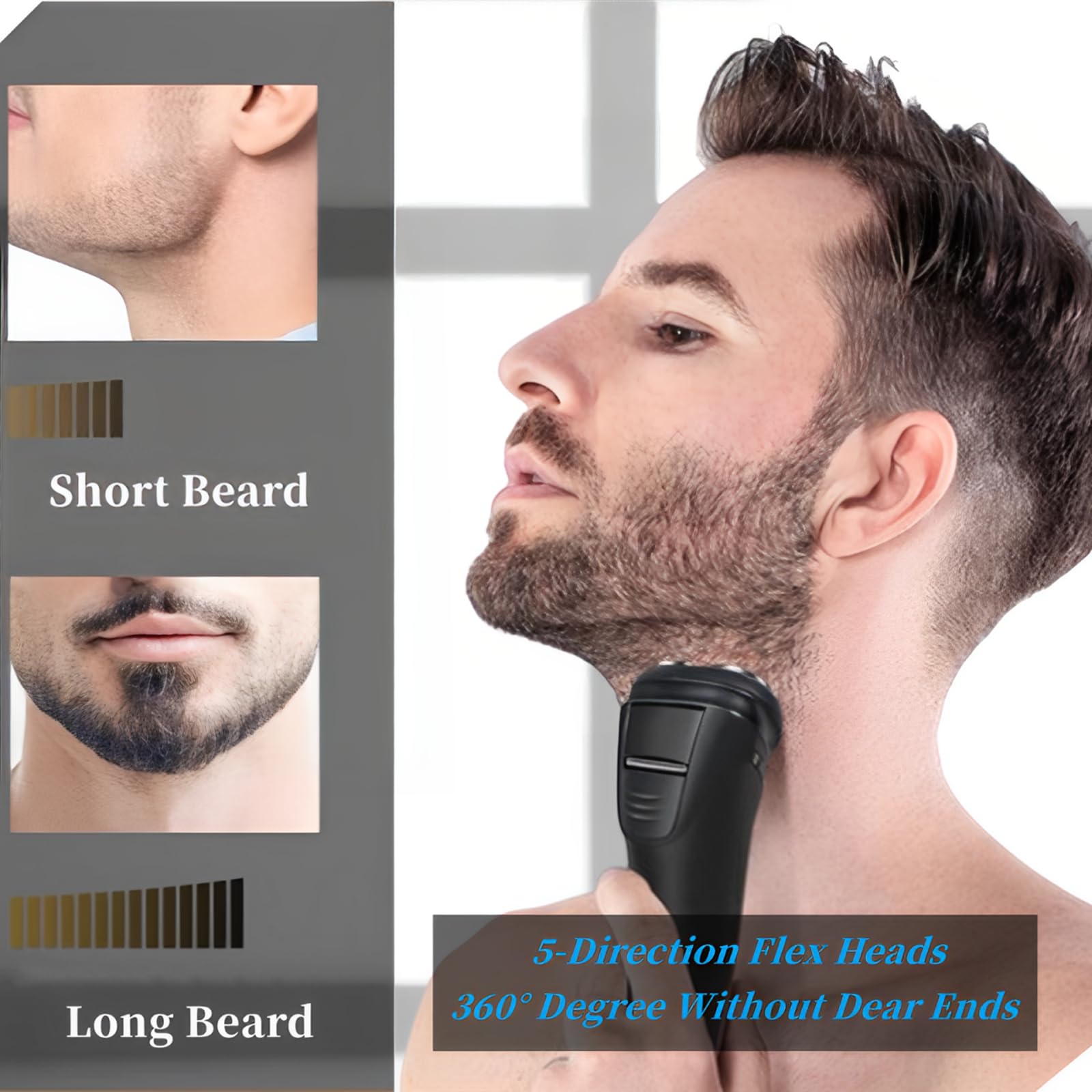 Sh50 Replacement Heads For Series 5000 Replacement Heads Compatible With Series 5000 Shavers,Sh50 For Replacement Heads,6Pcs.