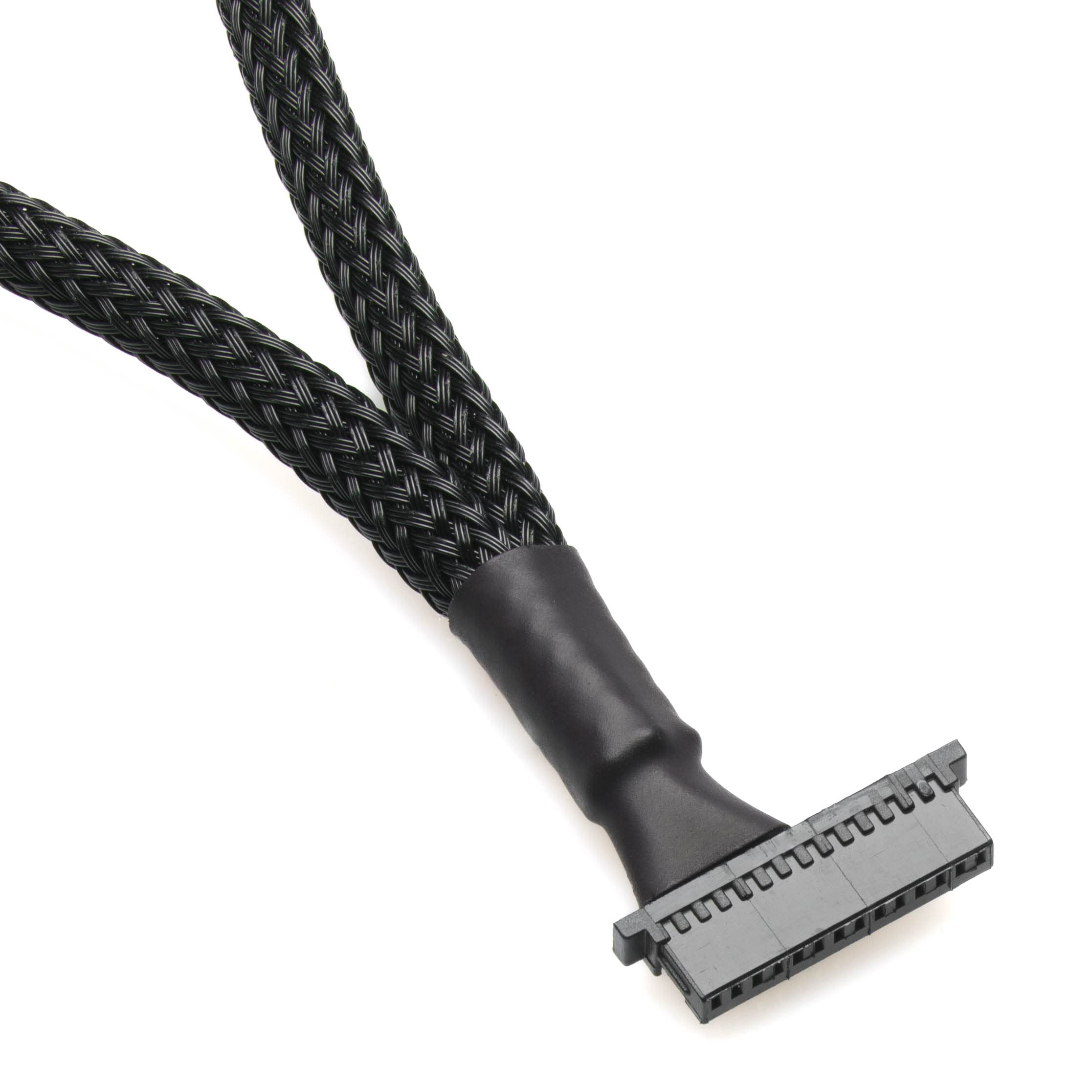 Crj 14 Pin Pwm Gpu Dual Fan Adapter Cable For Connecting 3 Pin And 4 Pin Fans To Rtx 2000 Series Graphics Cards