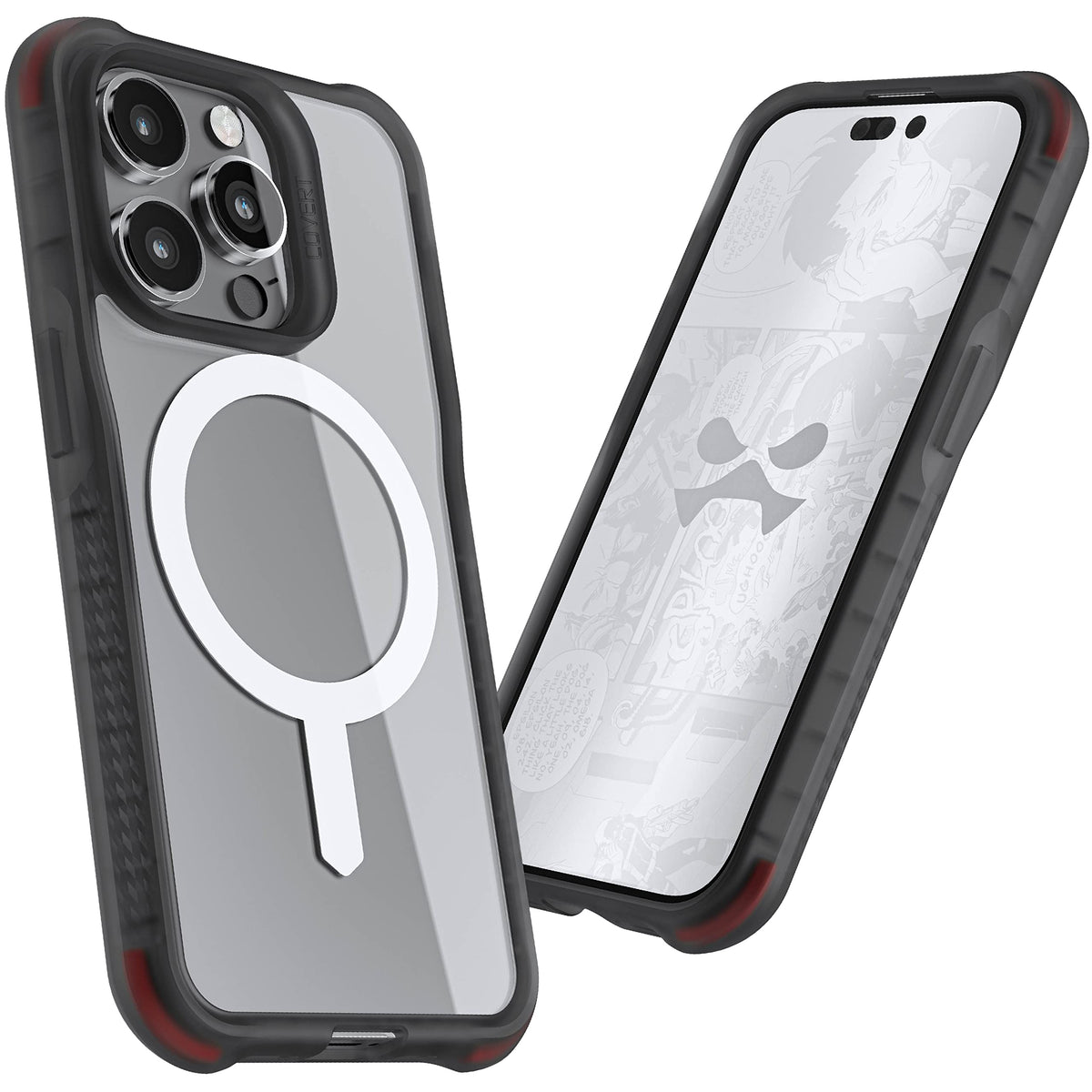 Ghostek Covert Iphone 14 Pro Clear Case - Compatible With Magsafe Accessories, Shockproof Silicone, Minimalist Phone Cover (6.1 