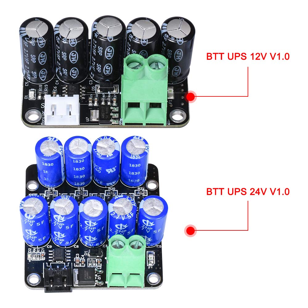 Bigtreetech Ups 24V V1.0 Resume Printing While Power Off Module Sensor For Skr V1.4 Turbo/Skr Mini E3 V3.0/Octopus V1.1/Manta M4