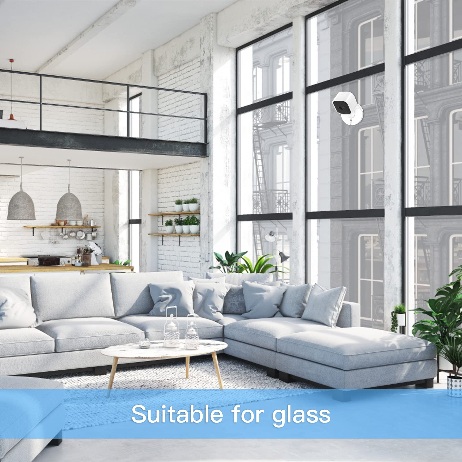 Holaca 3Pack Wall Mount Kit For Blink Mini With Screwless Strong Adheasive   Easy To Install, No Tools Needed, No Mess, No Drilling, Strong Adheasive Mount